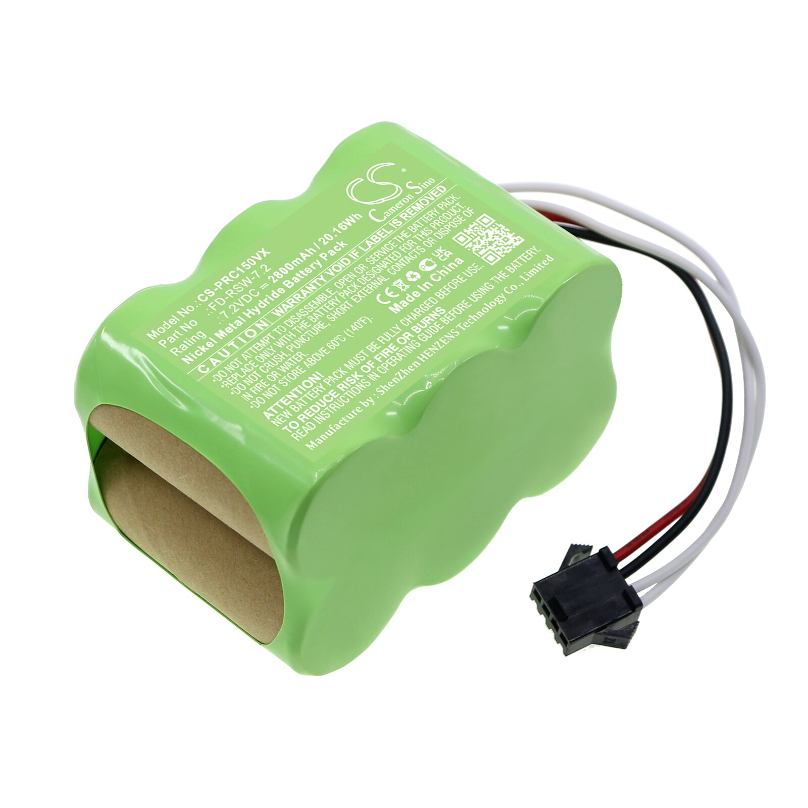 Batteri for vakuum til Pyle PUCRC15, PUCRC15BAT, PUCRC17 Pure