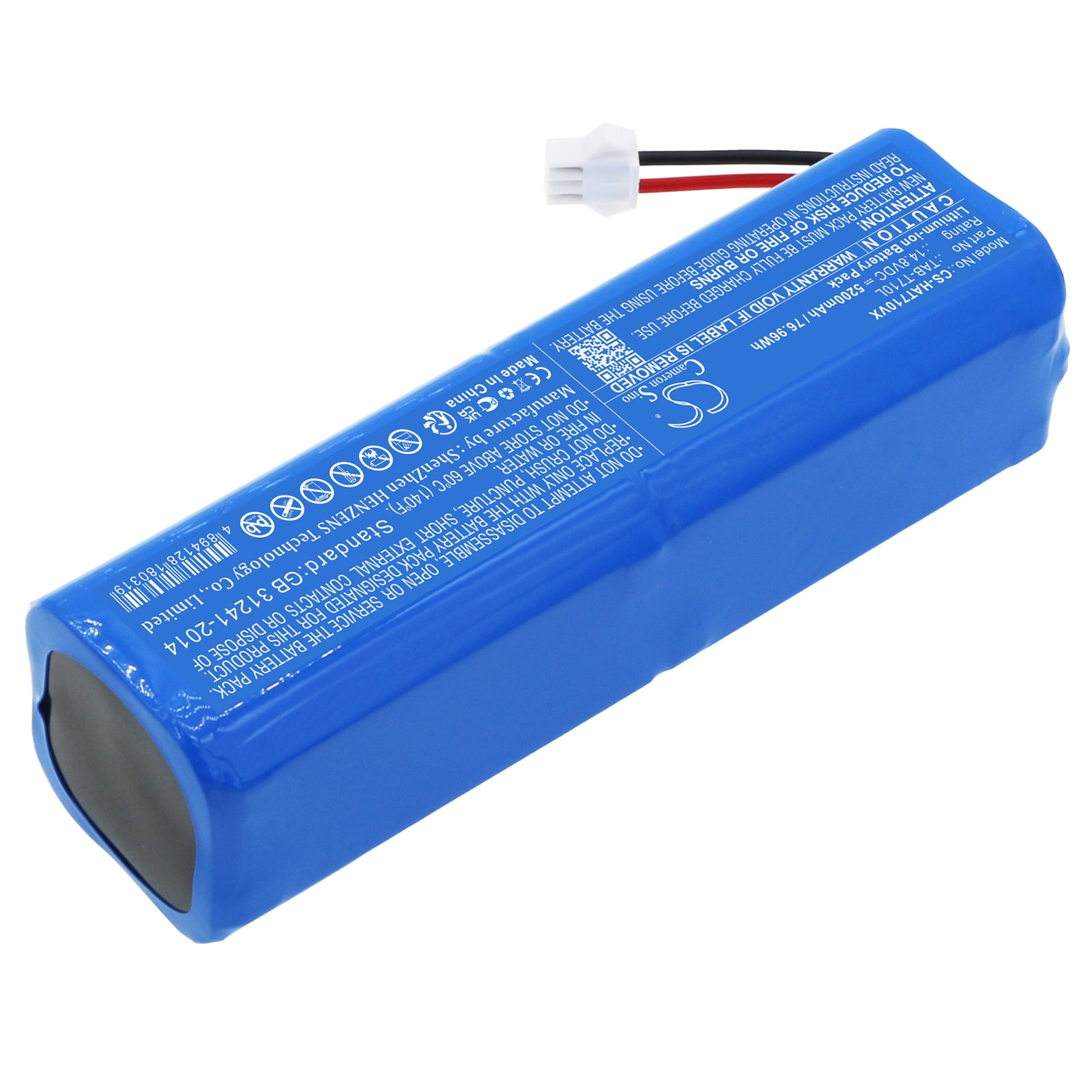 Batteri for støvsuger for Haier TP53, TT53, TT53 Pro etc.