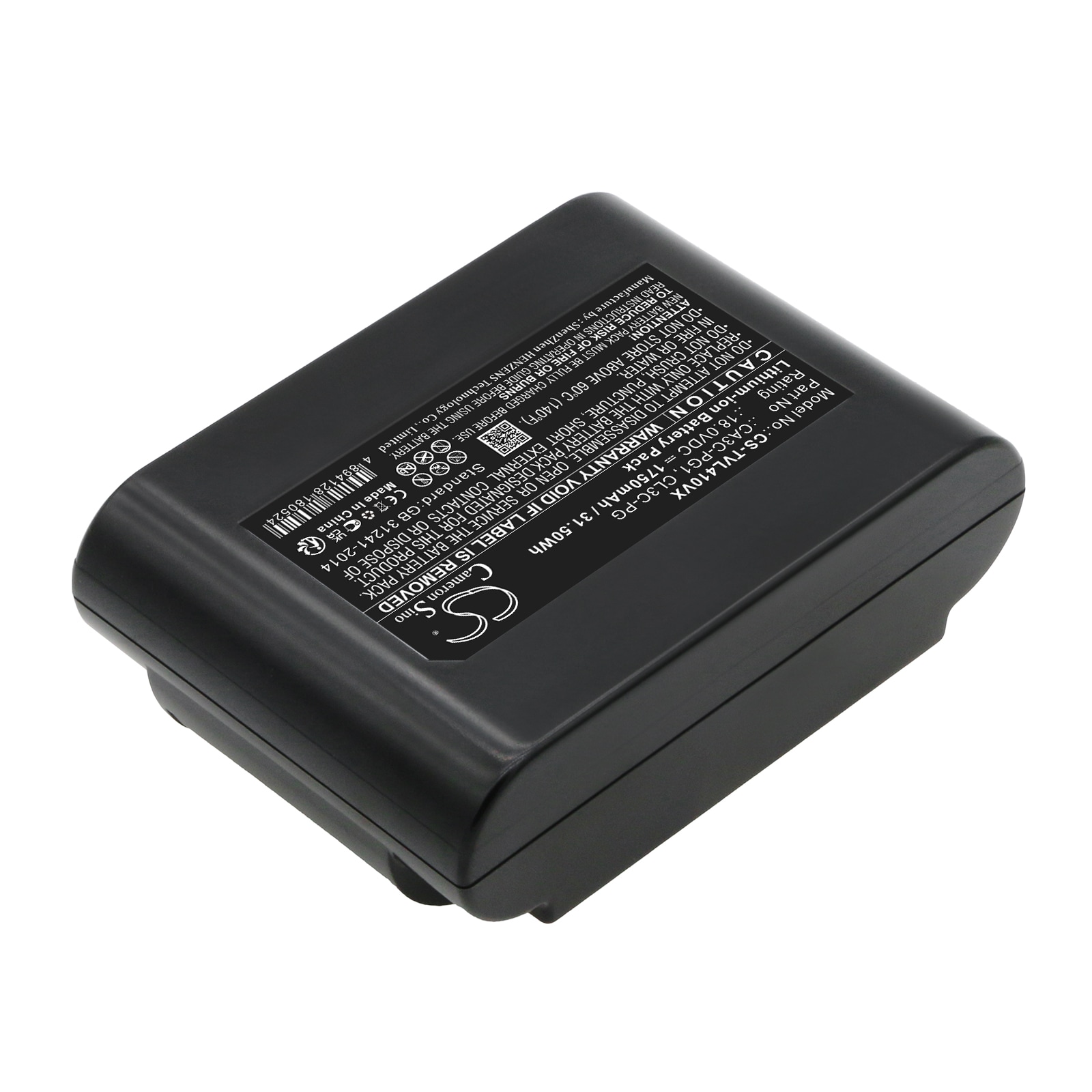 Batteri for støvsuger til Toshiba VC-CL1400, VC-CL1300, CL410AC osv.