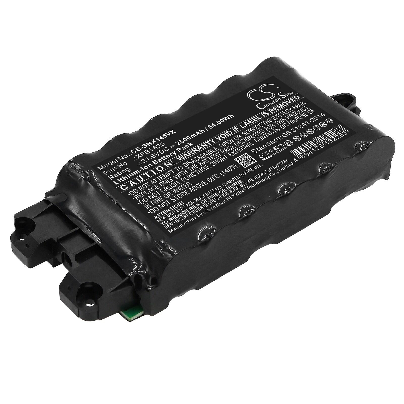 Batteri til støvsuger for Shark IX140, IX141, IZ141 osv.