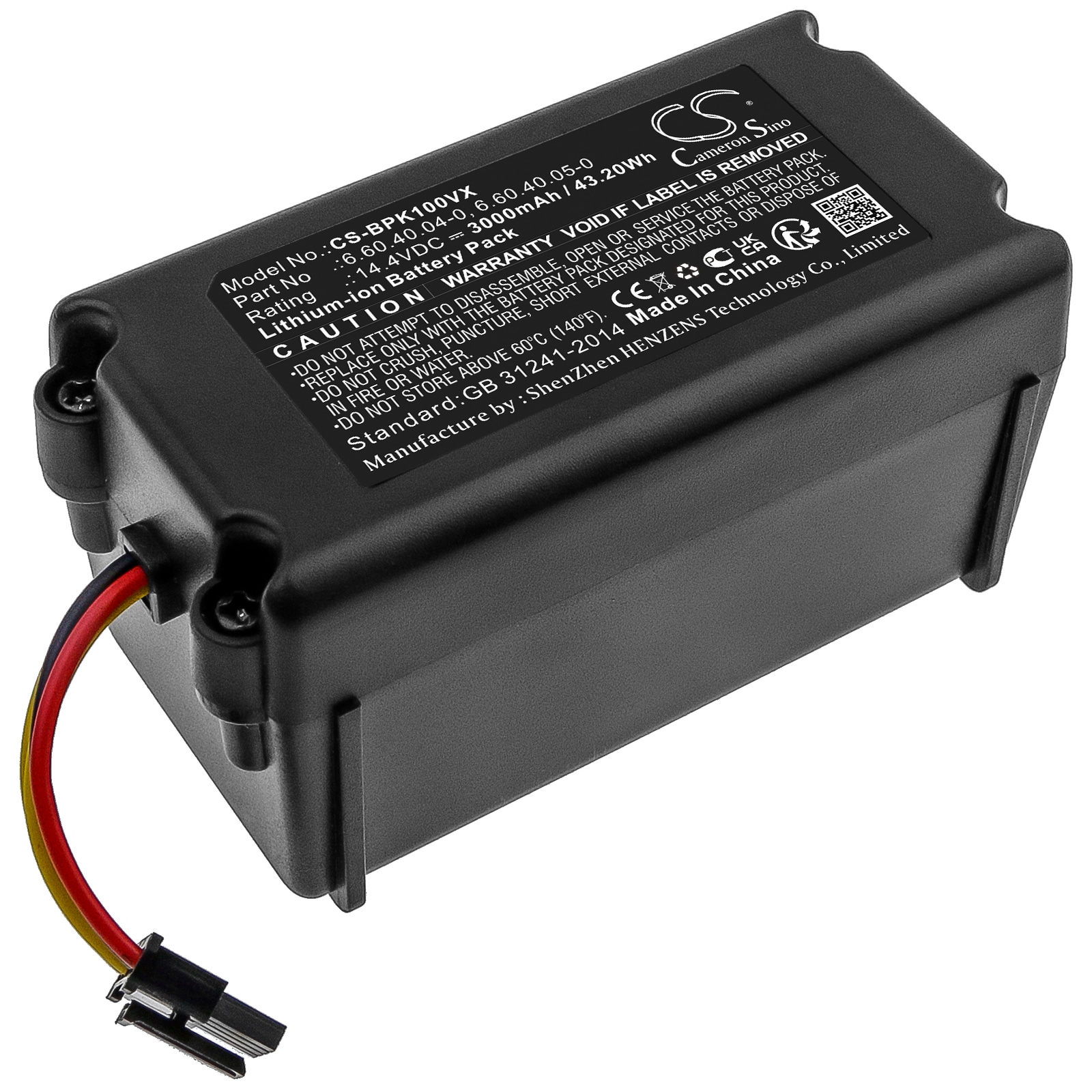 Batteri for vakuum til Lauben 26BB
