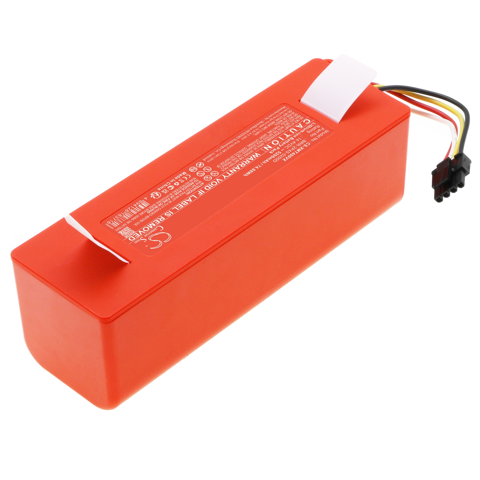 Batteri for robotstøvsuger for Xiaomi Roborock SDJQR01RR, SDJQR02RR, SKV4022GL og andre.