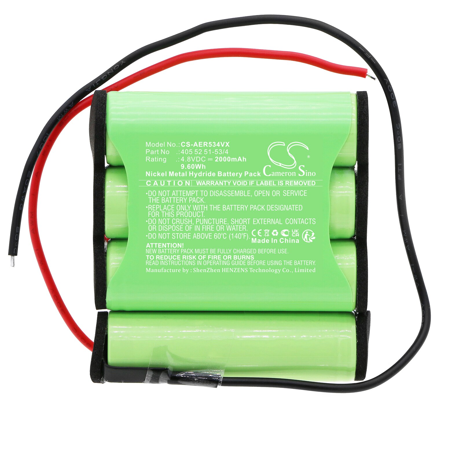Batteri for støvsuger til AEG Rapido, ErgoRapido, AG5104WDB osv.