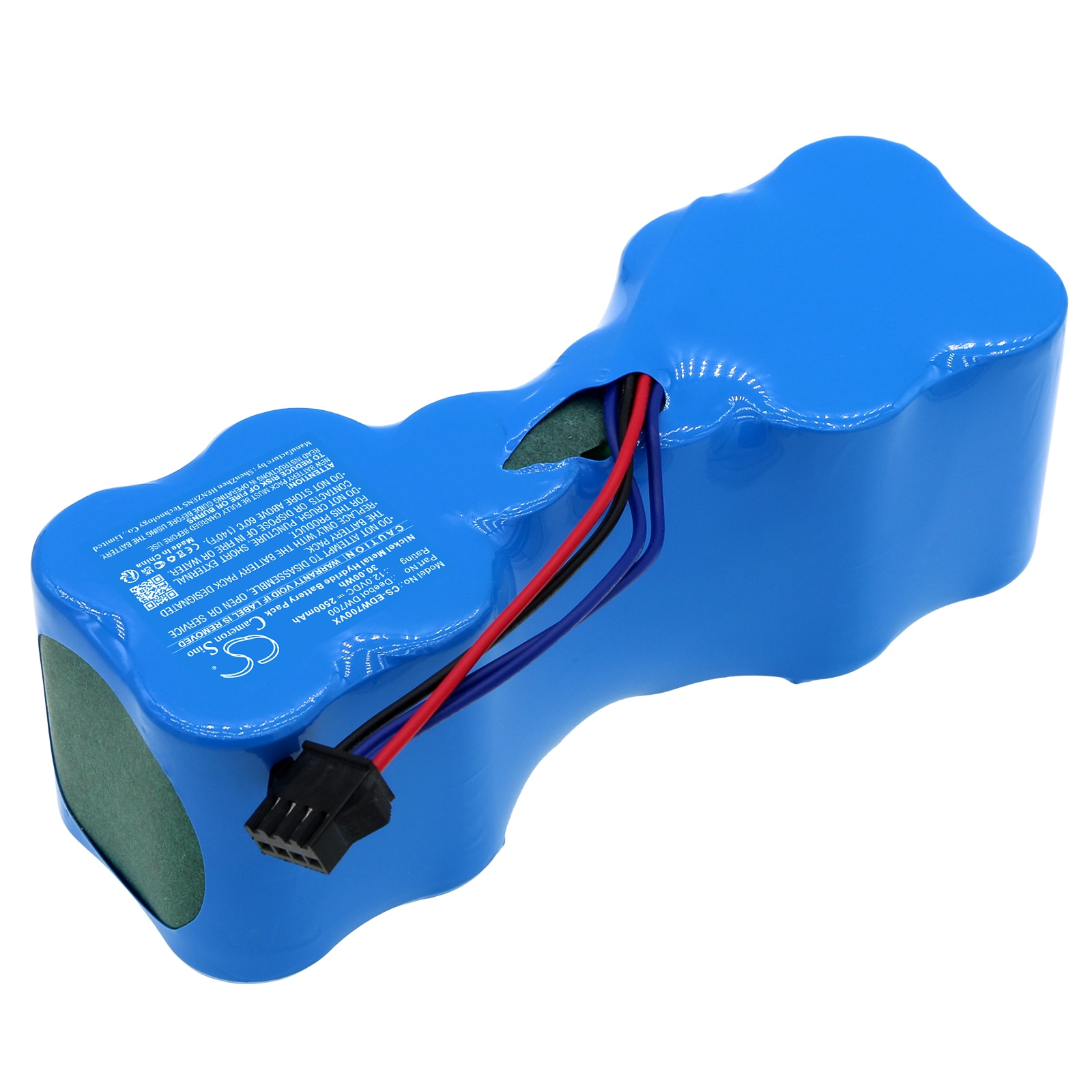Batteri for støvsuger til Ecovacs Deebot DW700, Deebot DW700-WR, Deebot DW701 og andre.