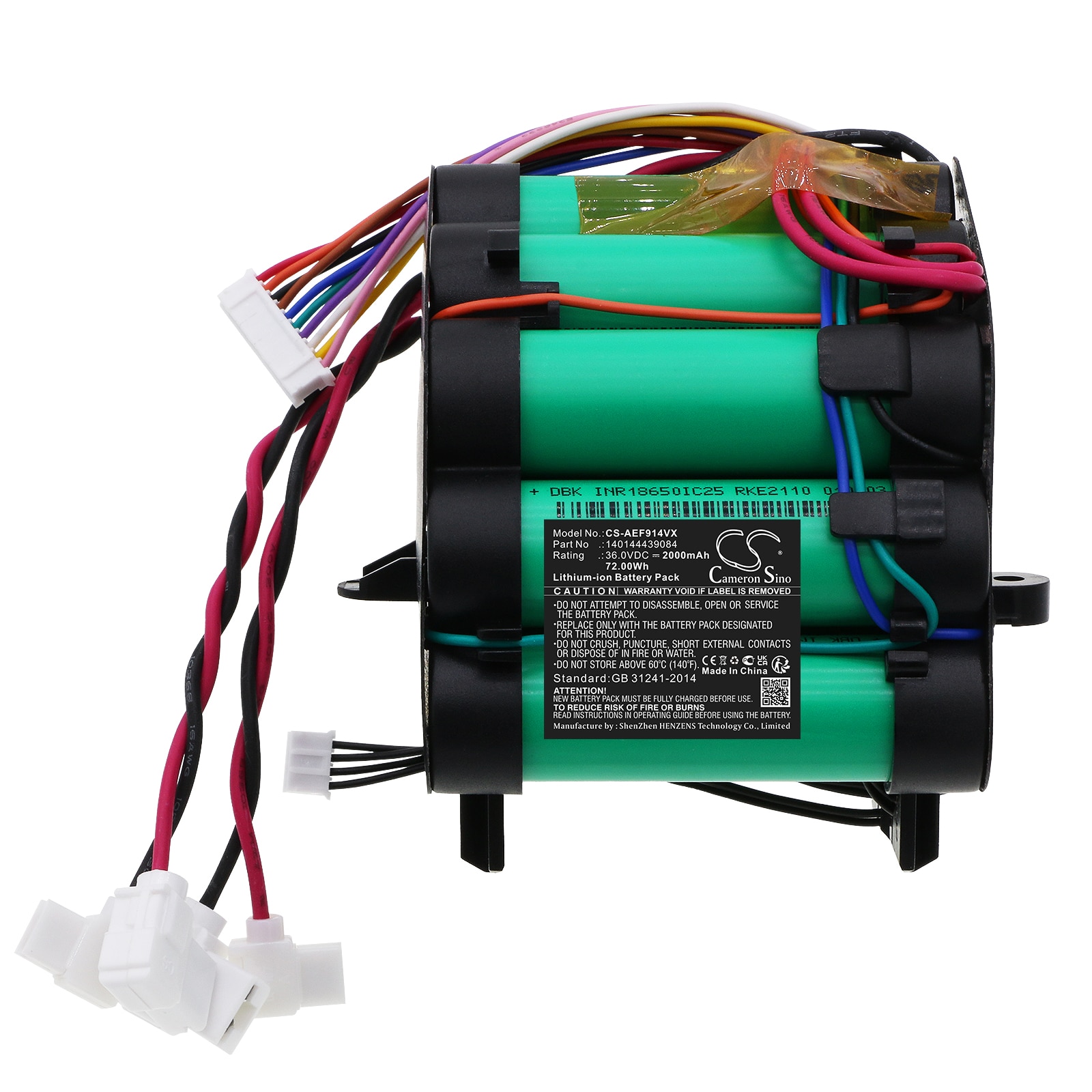 Batteri for støvsuger til AEG FX9, FX9-1-4IG, FX9-1-4ST osv.