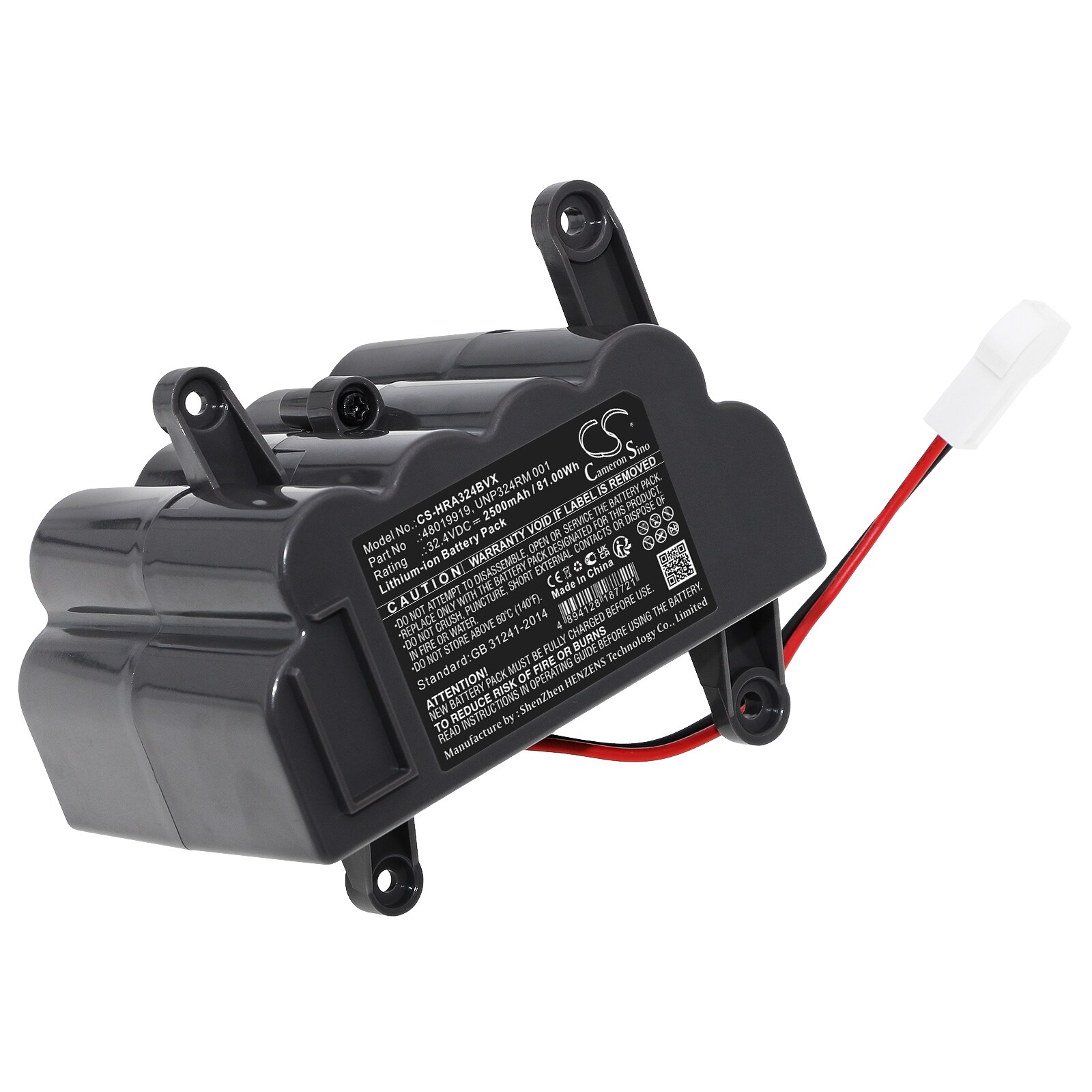 Batteri til støvsuger for Hoover ATV324LD 1011, UNP324RM 1001, ATV324LD 011 og andre.