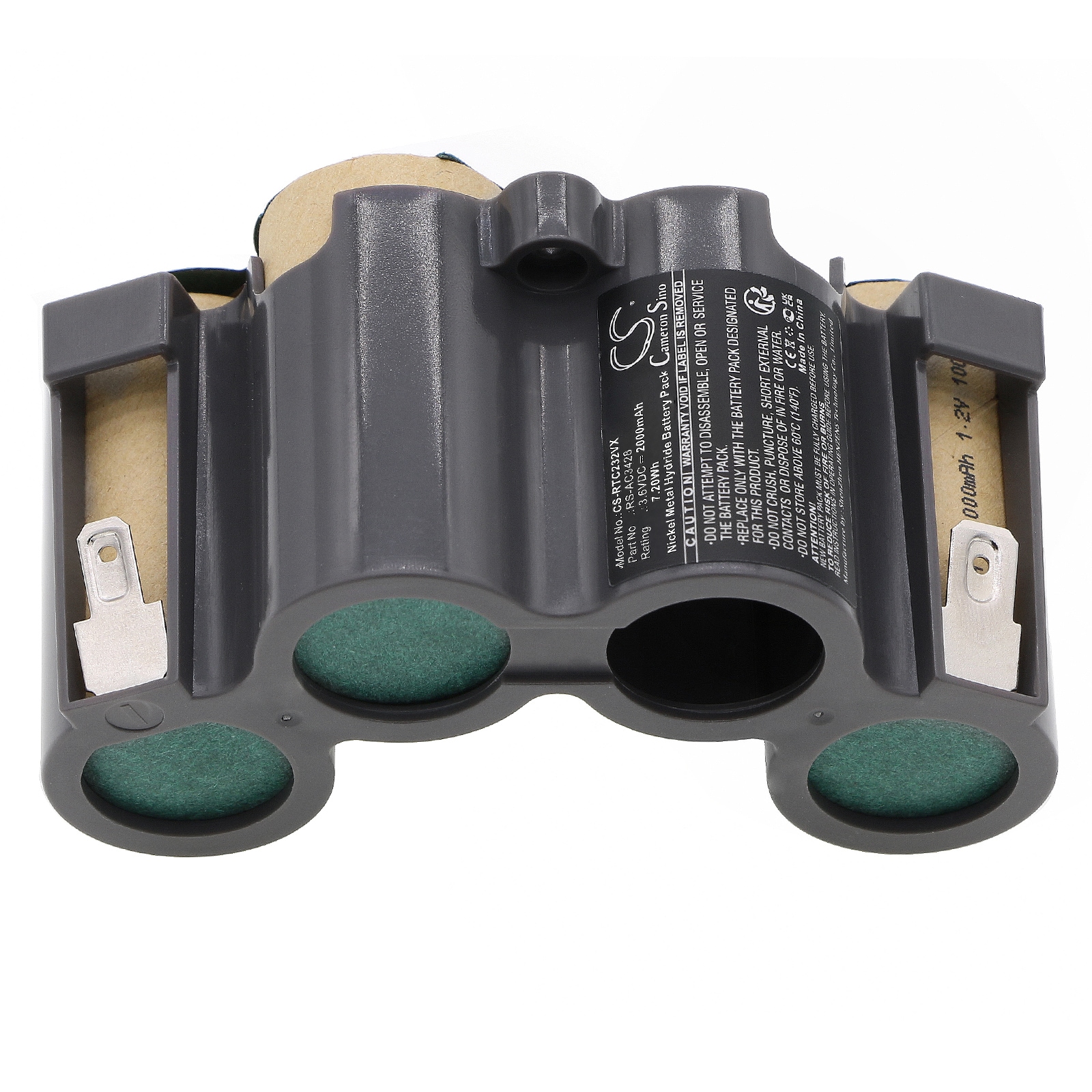 Batteri for støvsuger for Rowenta AC232001/2D0, AC232001/2D1, AC232001/2D2