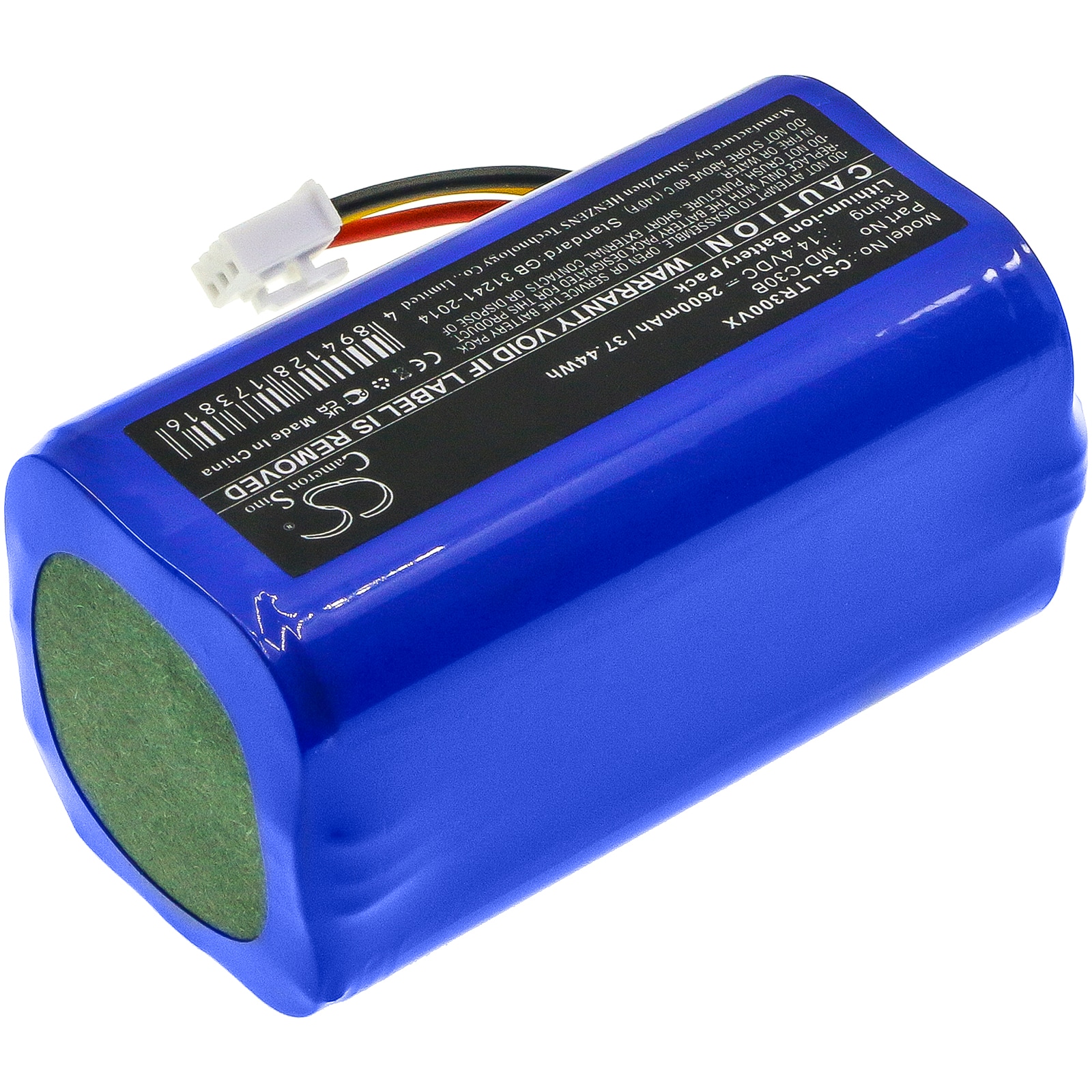 Batteri for vakuum til Liectroux E30, C30B, C30B 2D osv.