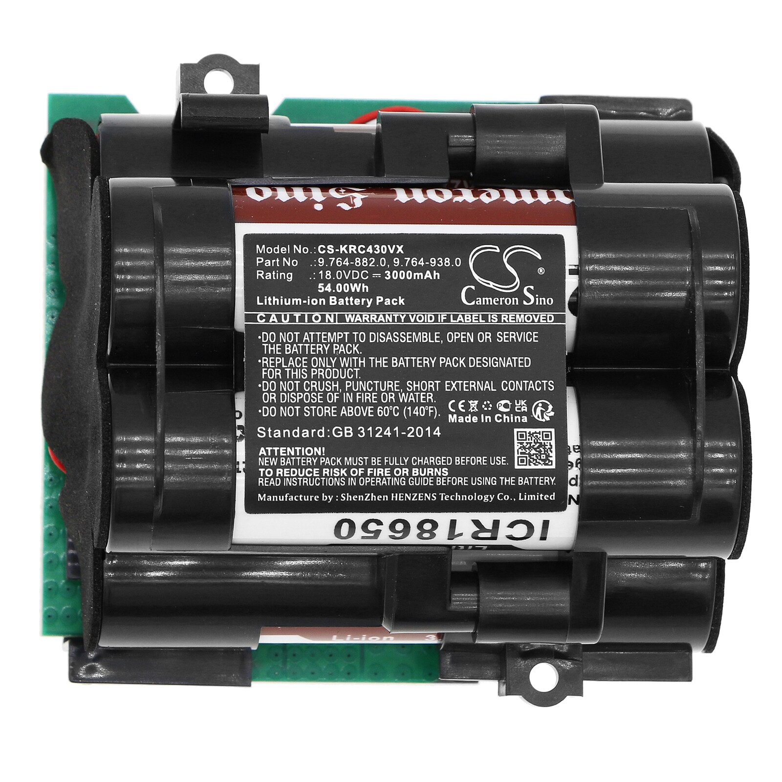 Batteri for støvsuger til Karcher VC 4i, VC 4i Plus, VC 4i Cordless osv.