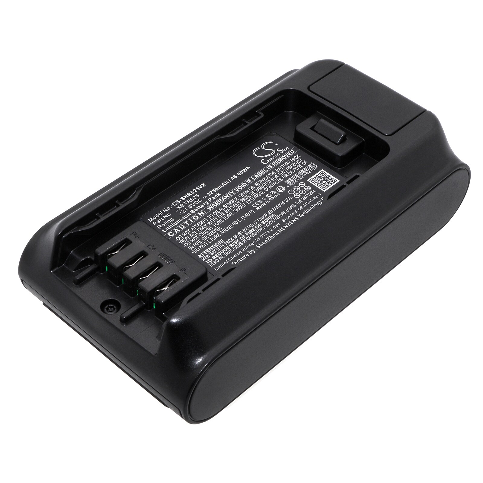 Batteri til støvsuger for Shark IW3511, IW3615, IW3110C osv.