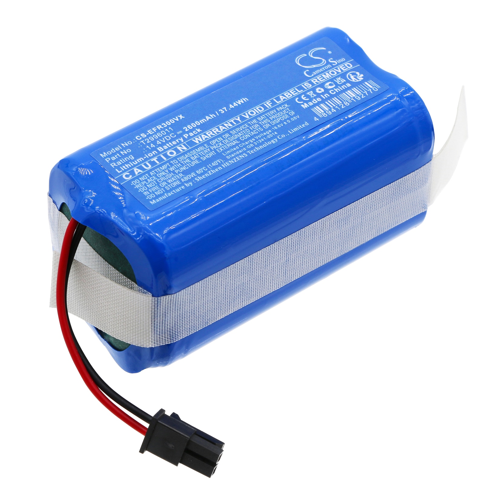 Batteri for støvsuger til Eufy RoboVac LR30 Hybrid, RoboVac LR30 Hybrid+, LR30 Hybrid og andre.