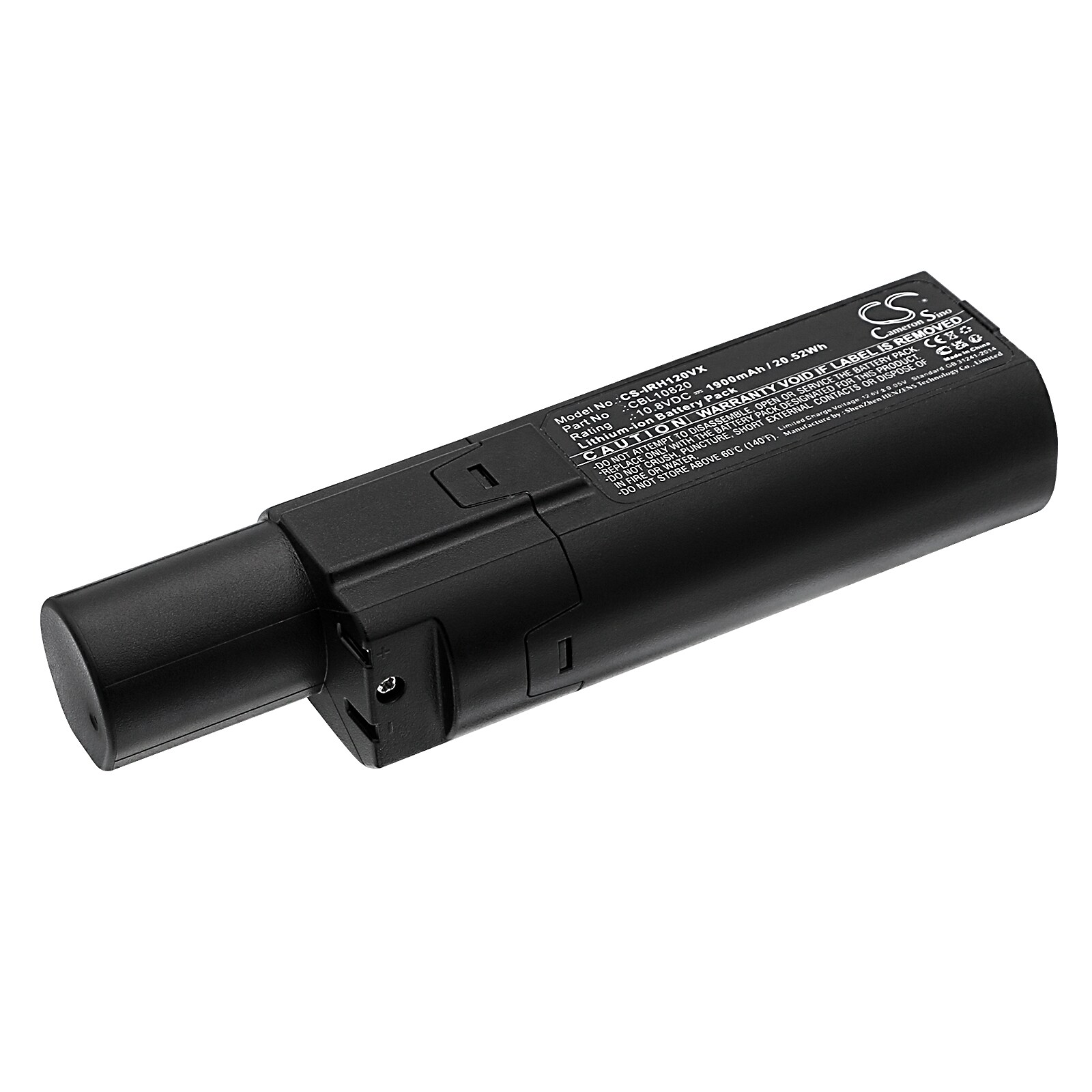 Batteri for vakuum til Iris Ohyama SCD-120P, SCD-121P, SCD-L1P og andre.