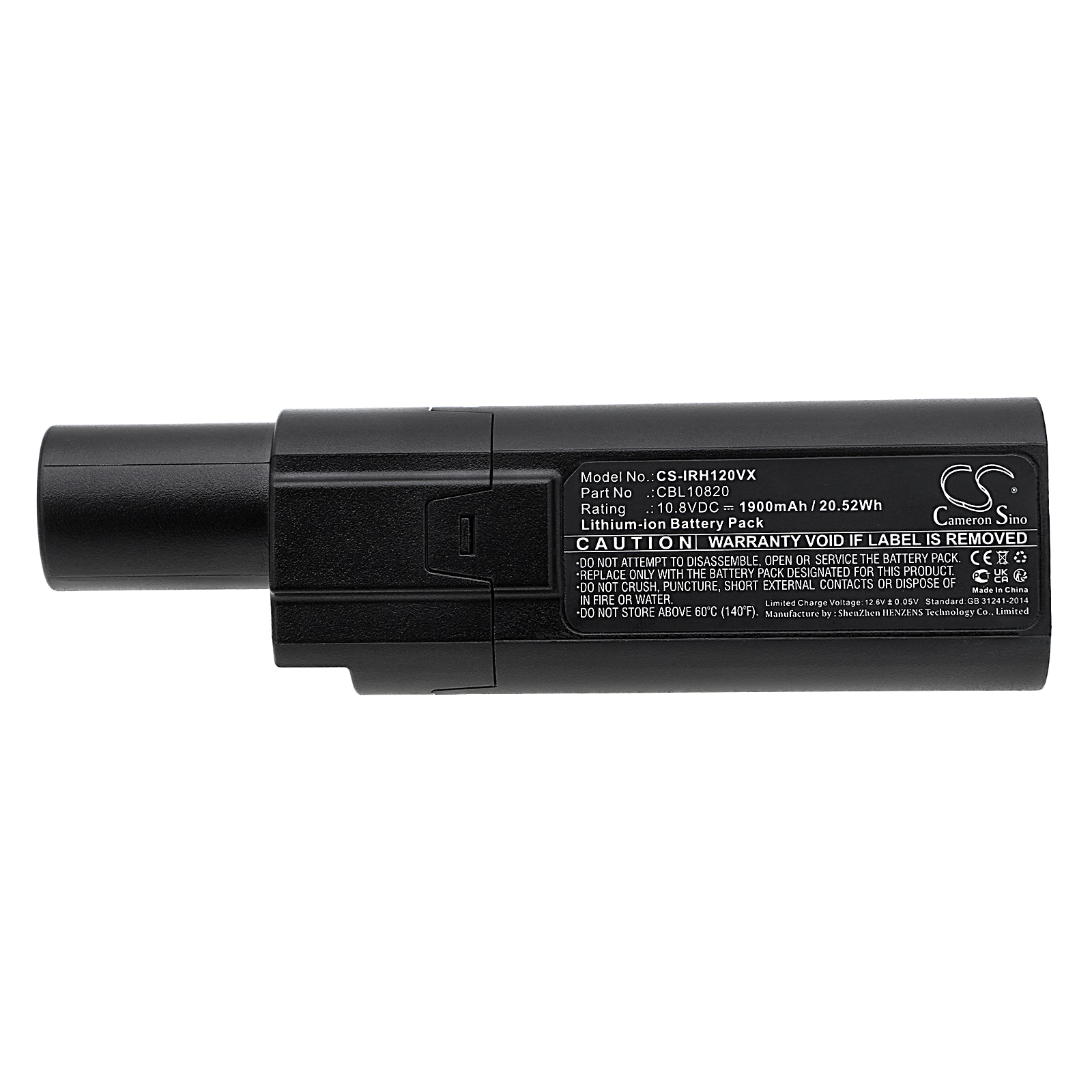 Batteri for vakuum til Iris Ohyama SCD-120P, SCD-121P, SCD-L1P og andre.