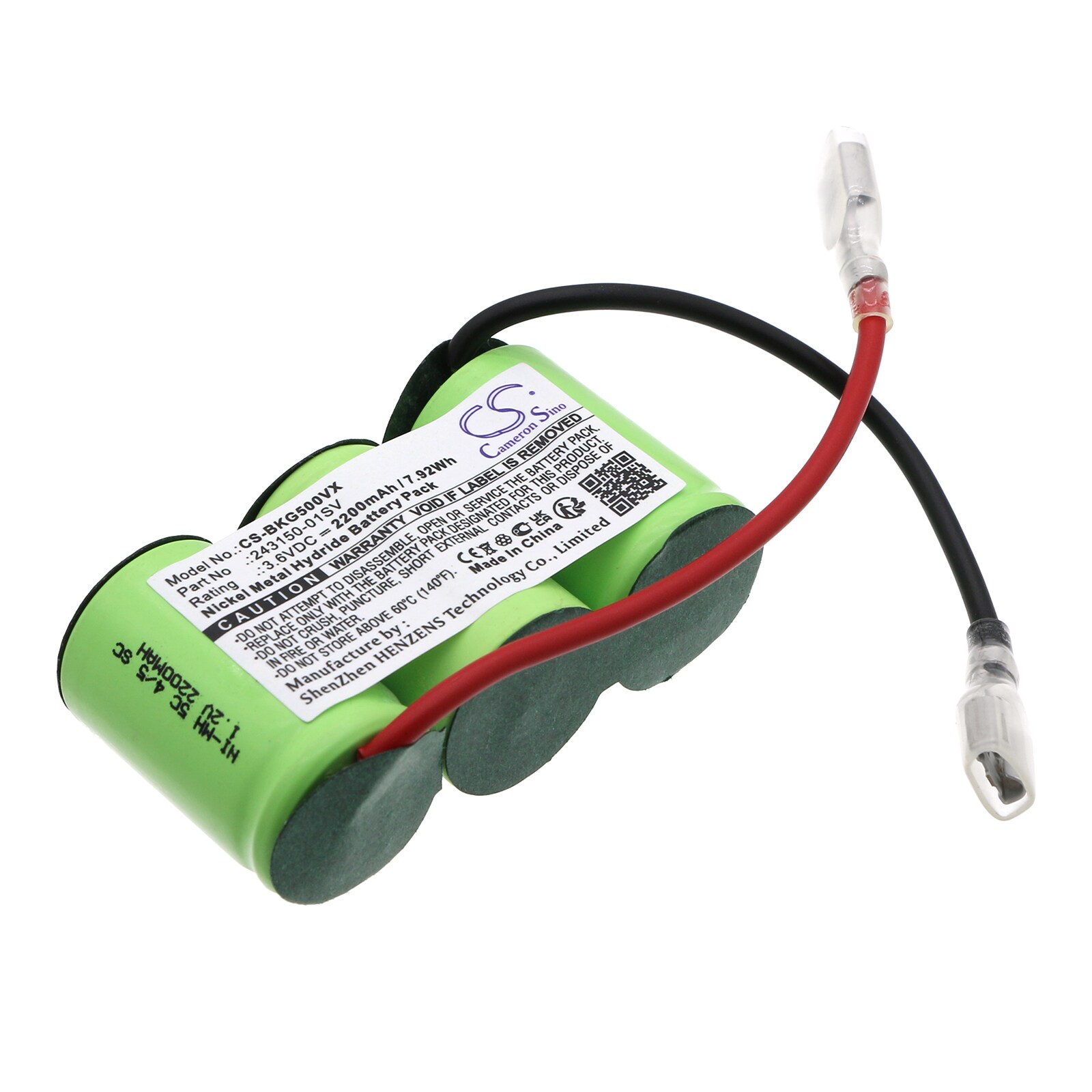 Batteri for støvsuger til Black&Decker GS500
