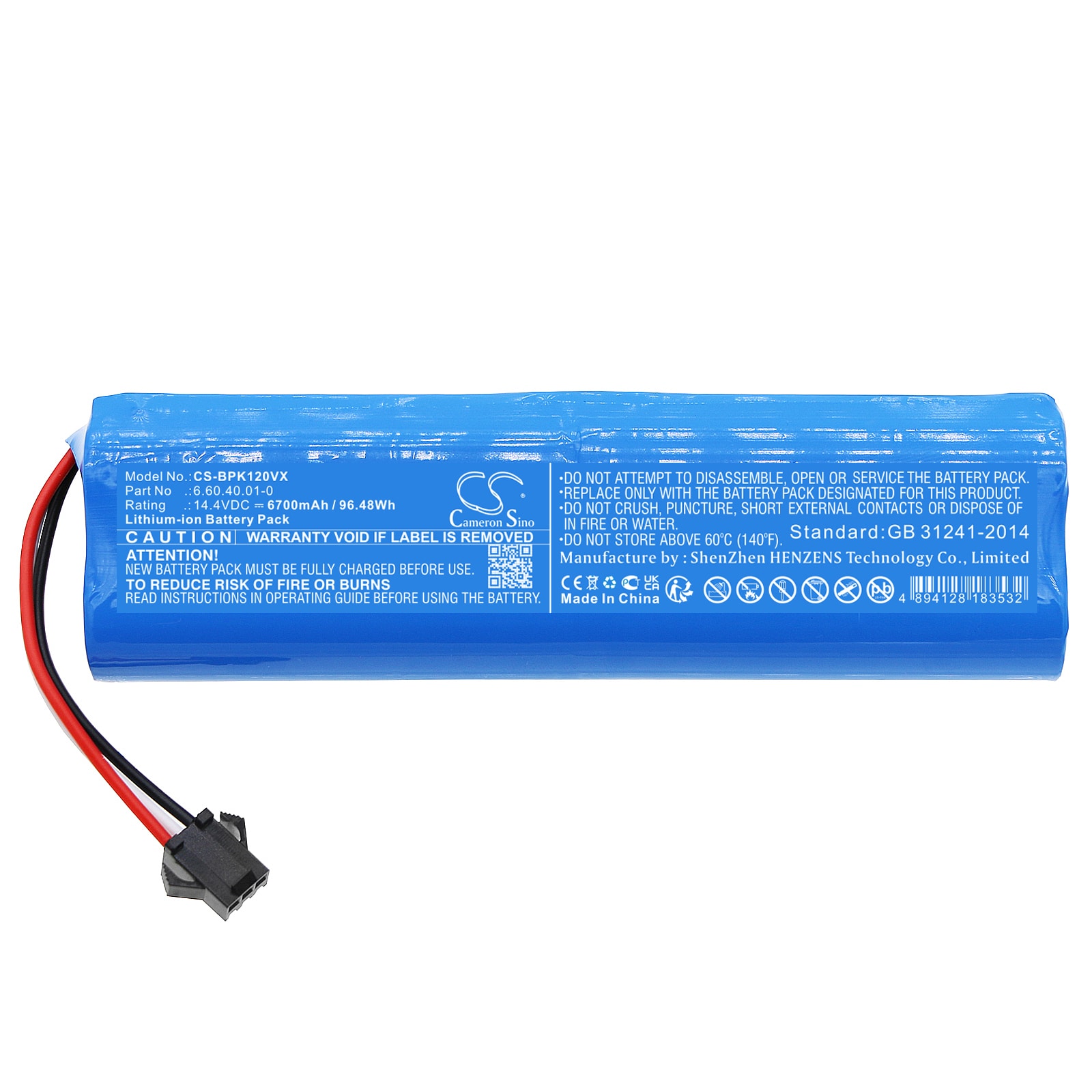Batteri for vakuum til Airrobo T10+, T10 Plus, T9