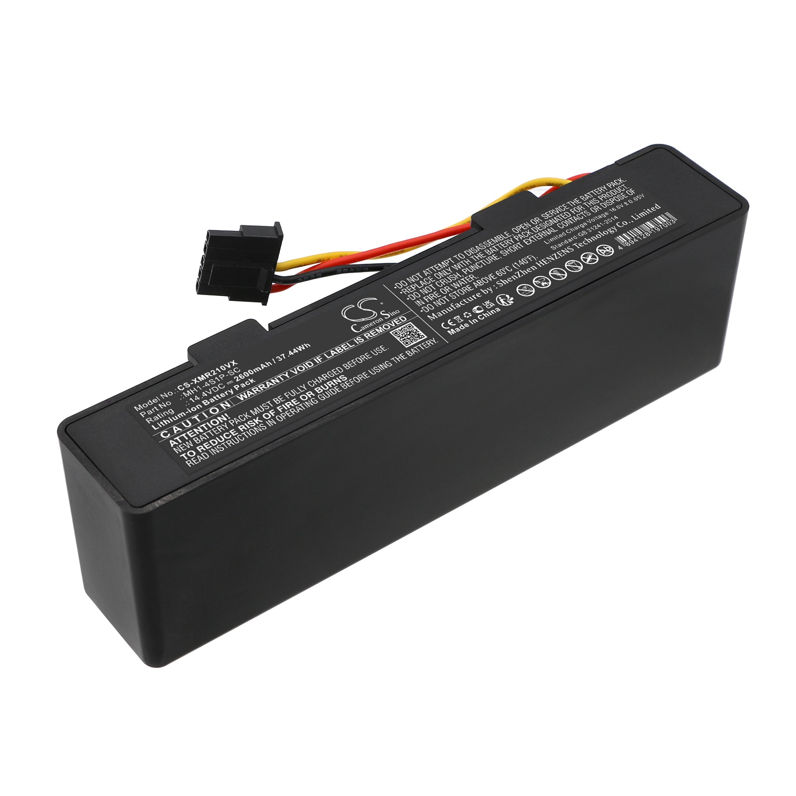 Batteri for vakuum for Xiaomi VIOMI V3, VIOMI V-RVCLM26B, Mi Robot Vacuum Mop P og andre.