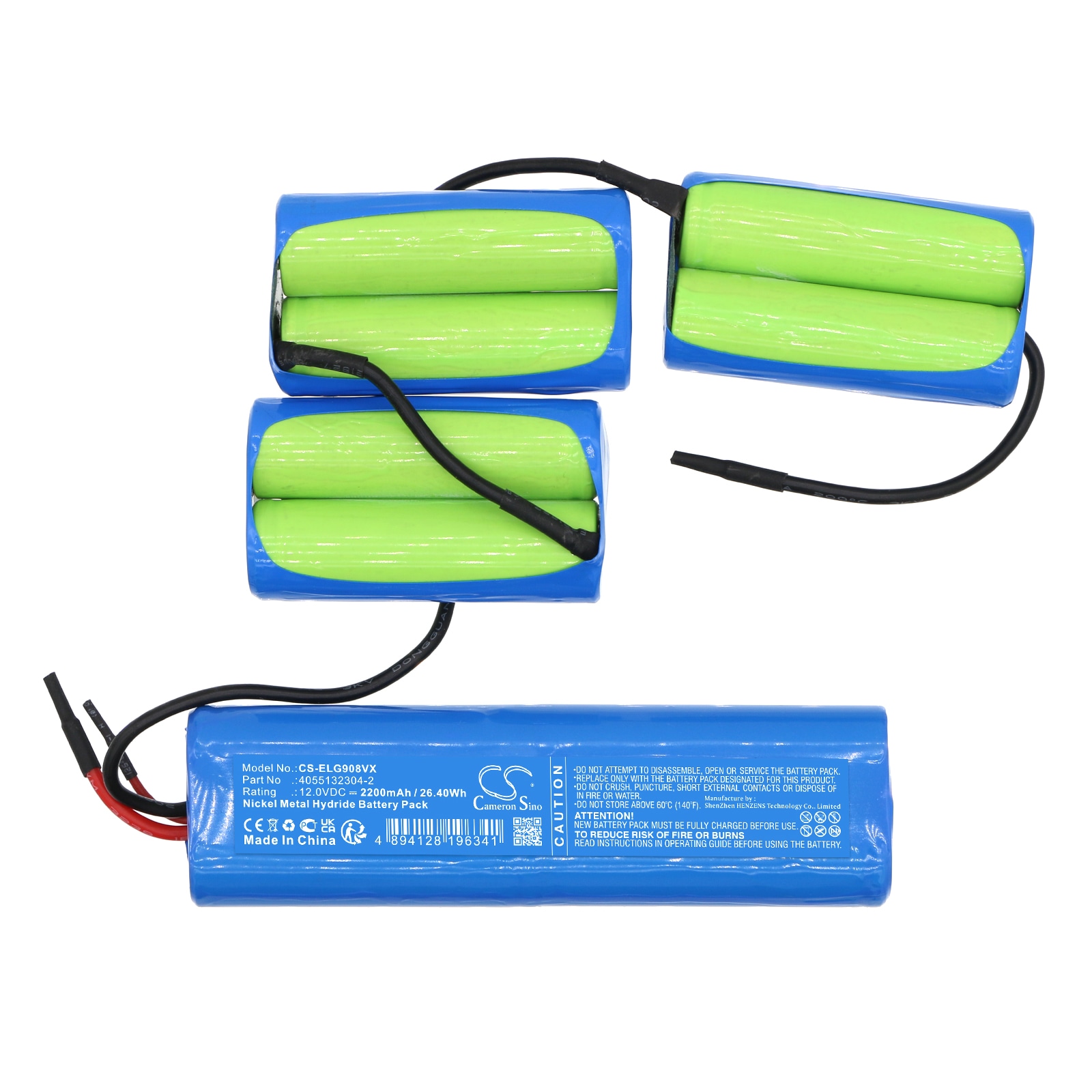 Batteri for støvsuger til AEG 900165577, AG901, 900165579 etc.