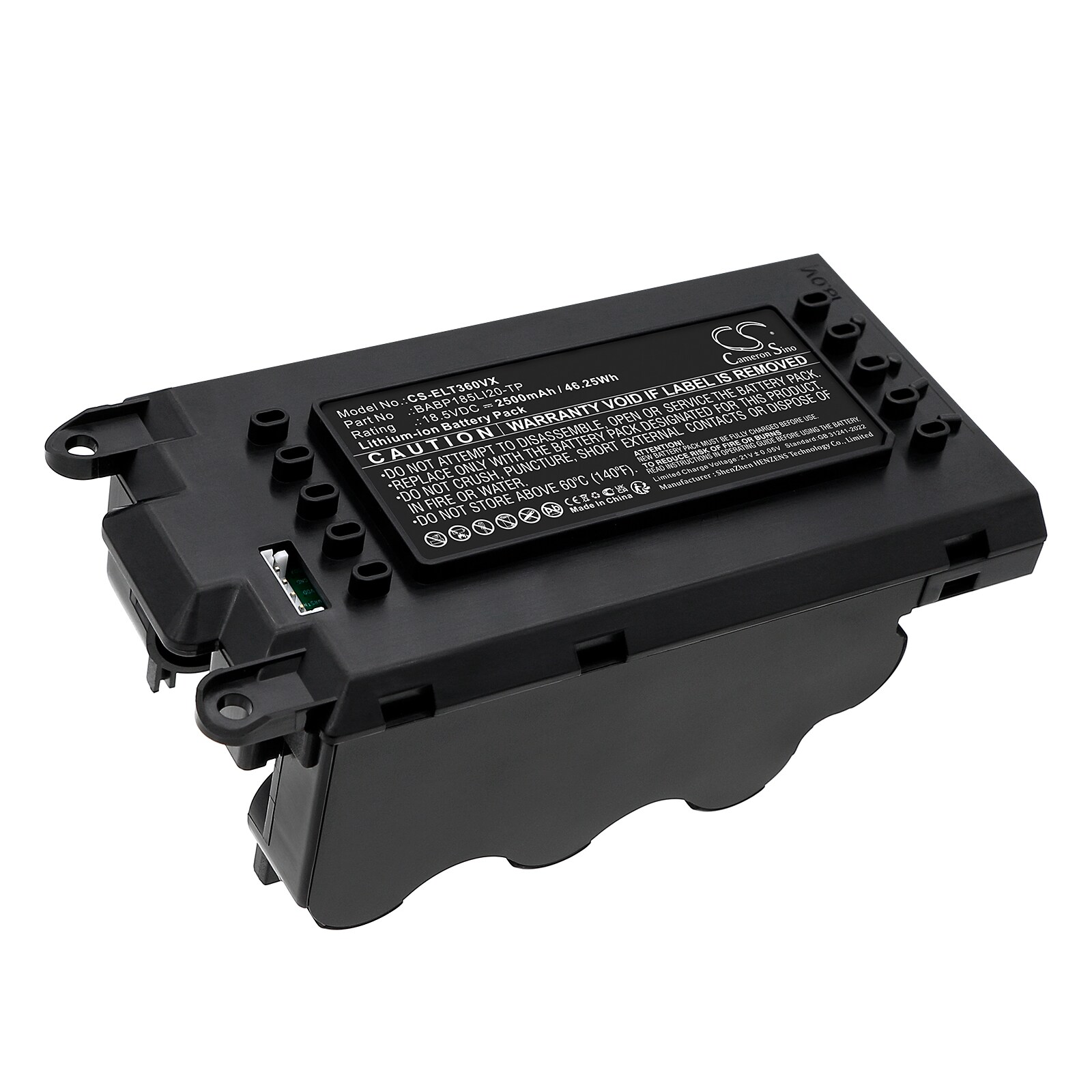 Batteri for støvsuger til Electrolux ERG36, WQ61-42GG, WQ61-44SW og andre.