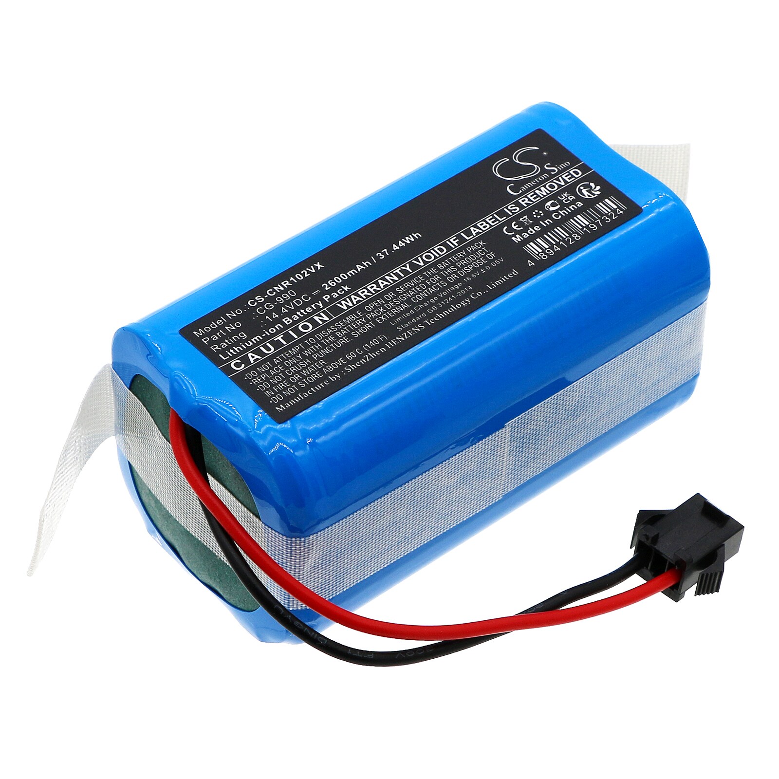 Batteri for støvsuger til Infiniton Cleaner 1020, Cleaner 1080, Cleaner 720