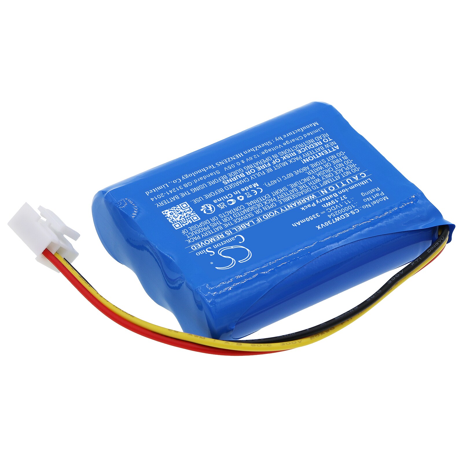 Batteri for støvsuger til Ecovacs Winbot W733, TBW60, Winbot 733 osv.