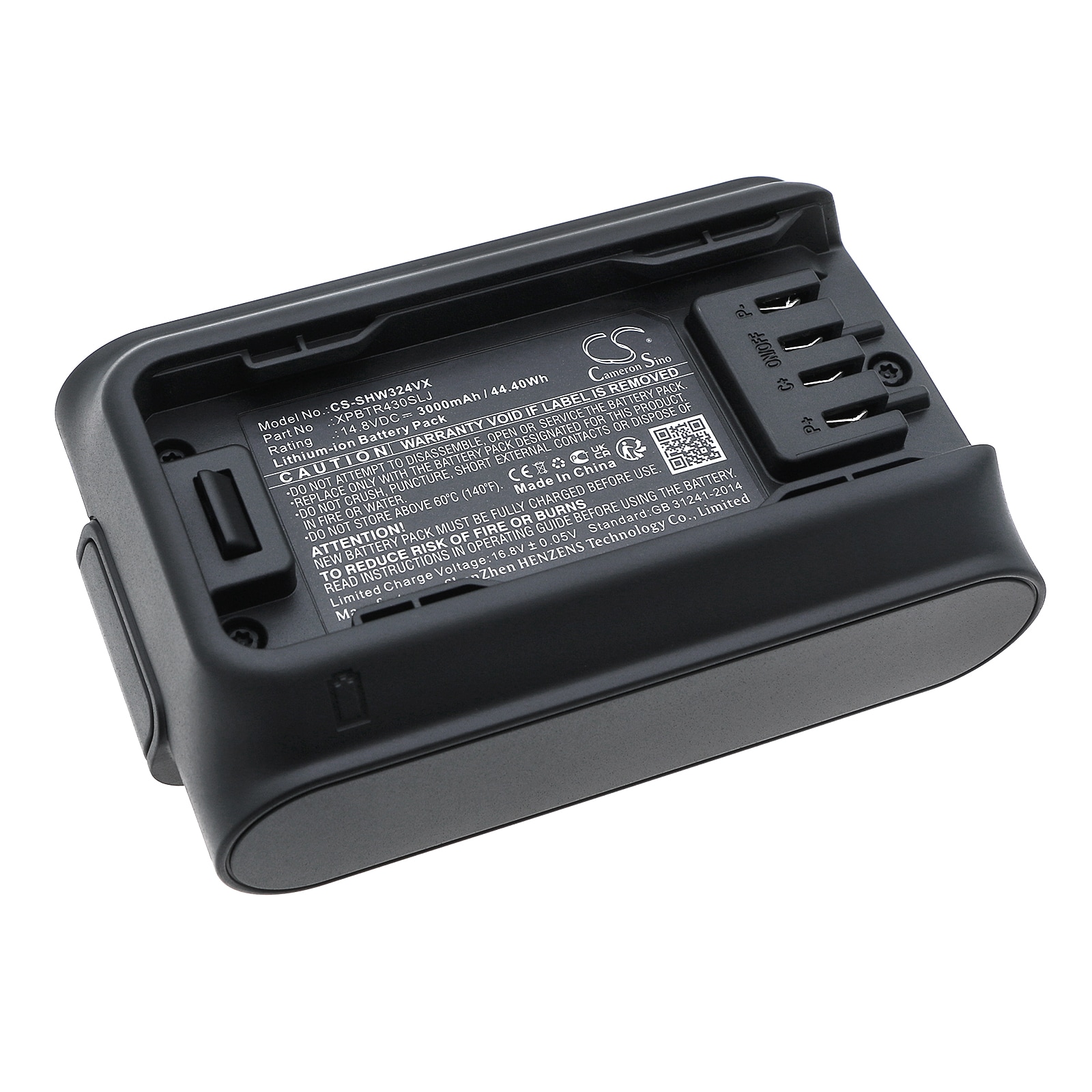 Batteri til støvsuger for Shark CleanSense iQ+, IW3241JSL