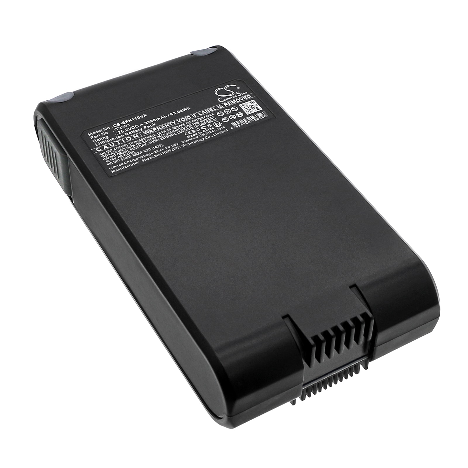 Batteri for vakuum til Vistefly VC-1819A