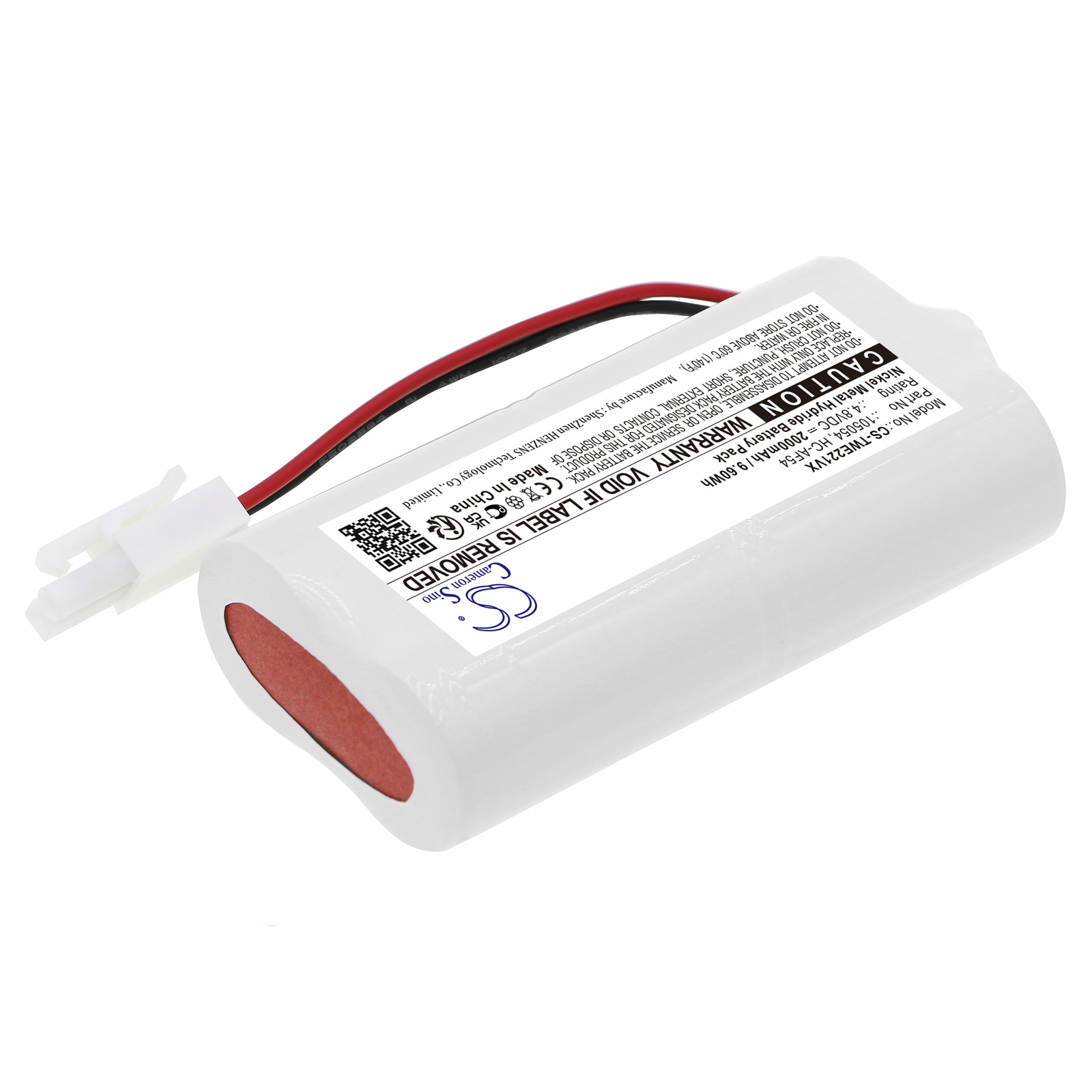 Batteri for støvsuger til TWINBIRD HC-E221, HC-E221BL, HC-EB21 og andre