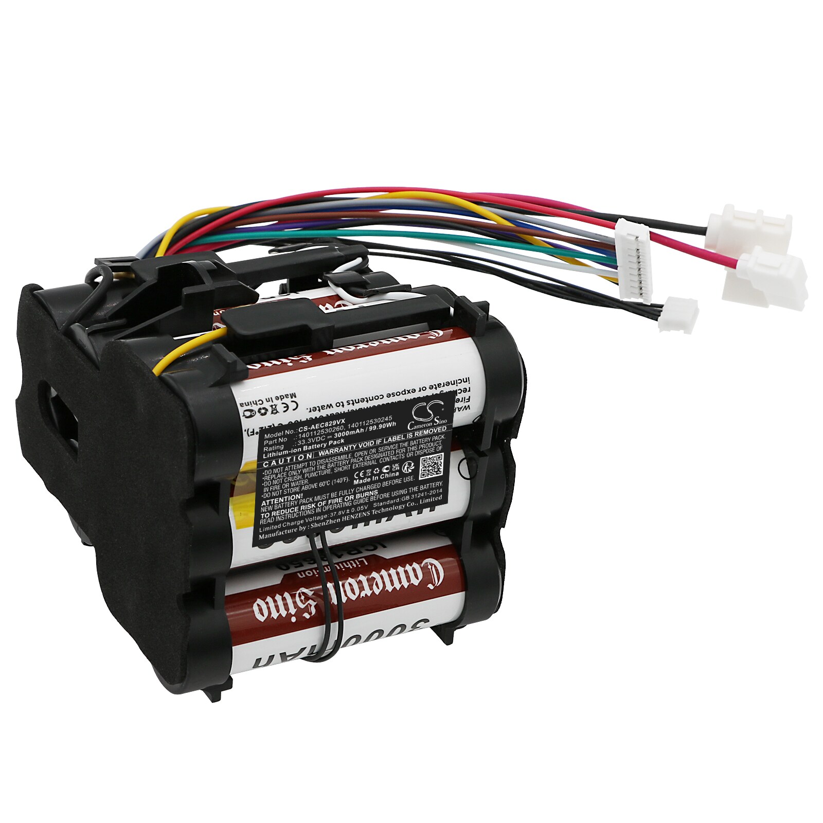 Batteri for støvsuger til AEG CX8-2-80DB, CX8-2-95BM, CX8-2-95GM osv.