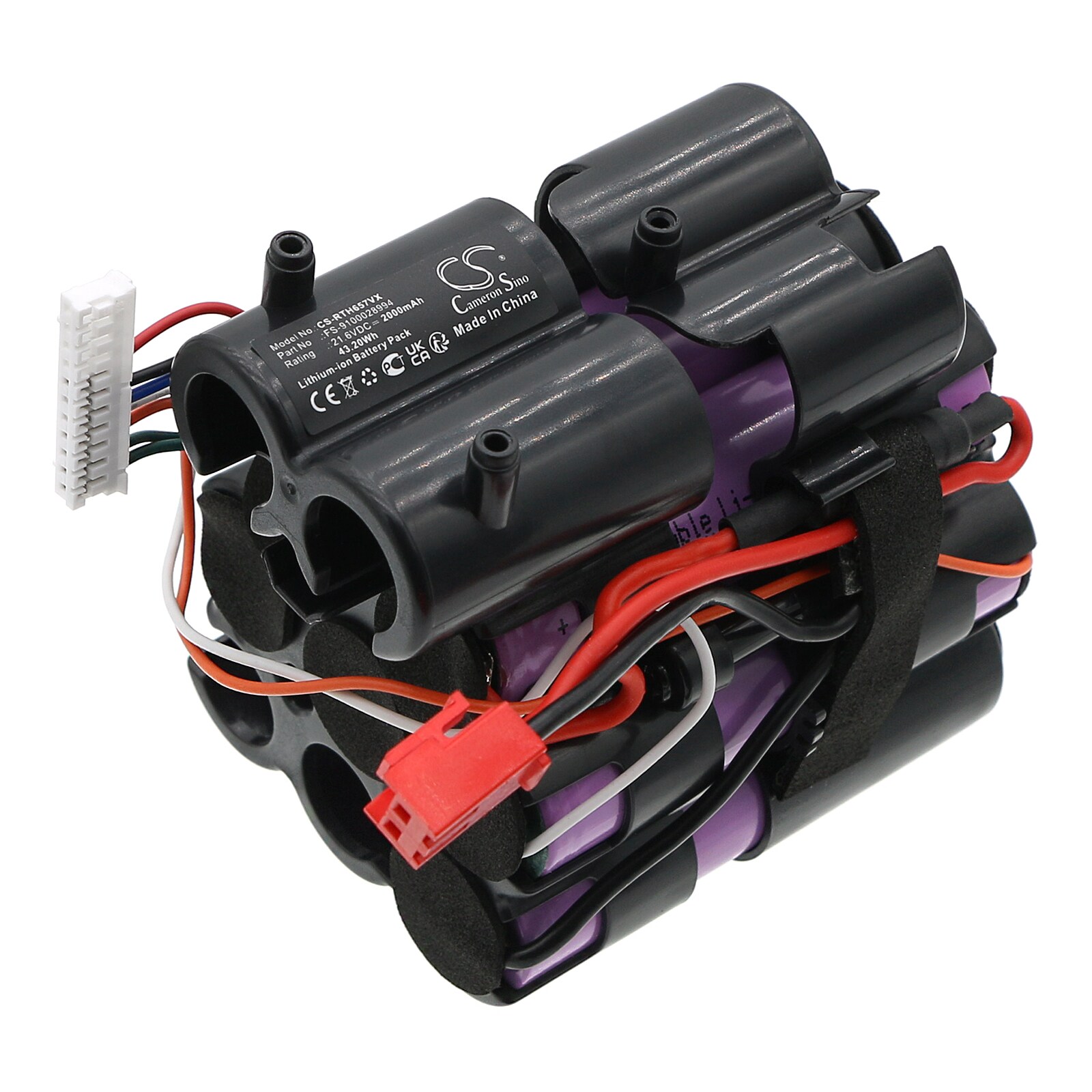 Batteri for vakuum til Rowenta Air Force Light, MS6573, MS6573WP/BA0 og andre.