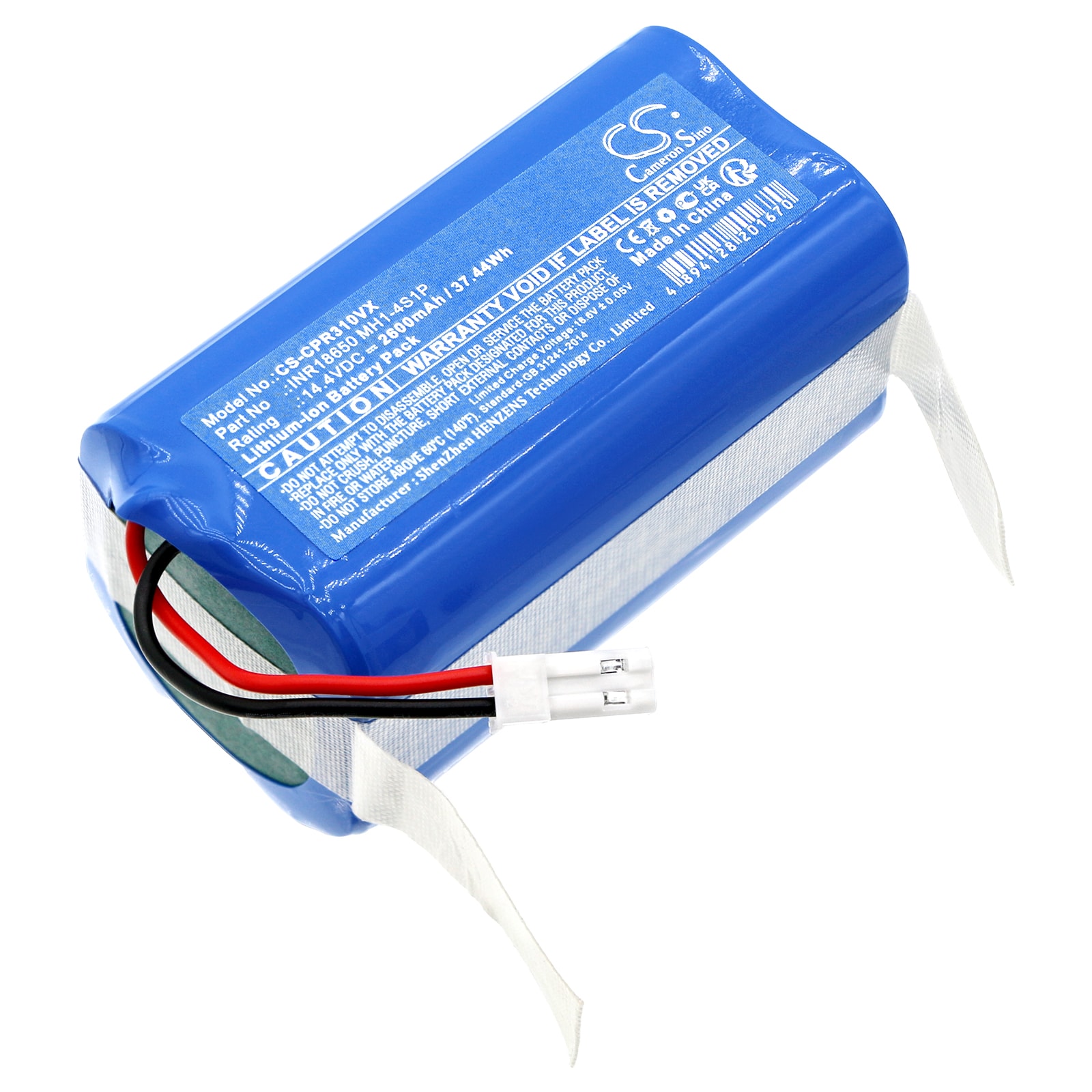 Batteri for støvsuger til Concept VR3000, VR3110, VR3115