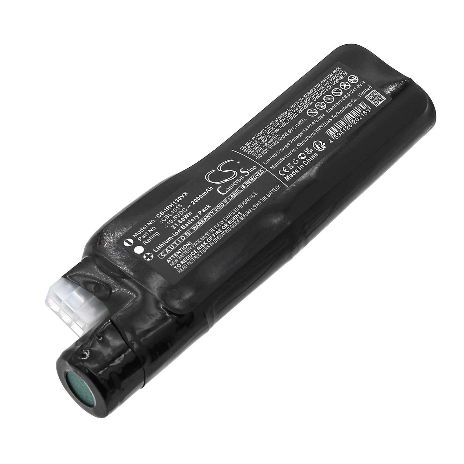 Batteri for vakuum til Iris Ohyama COHC-1300G, DKC-SLDC1, IC-SLDC1 og andre.