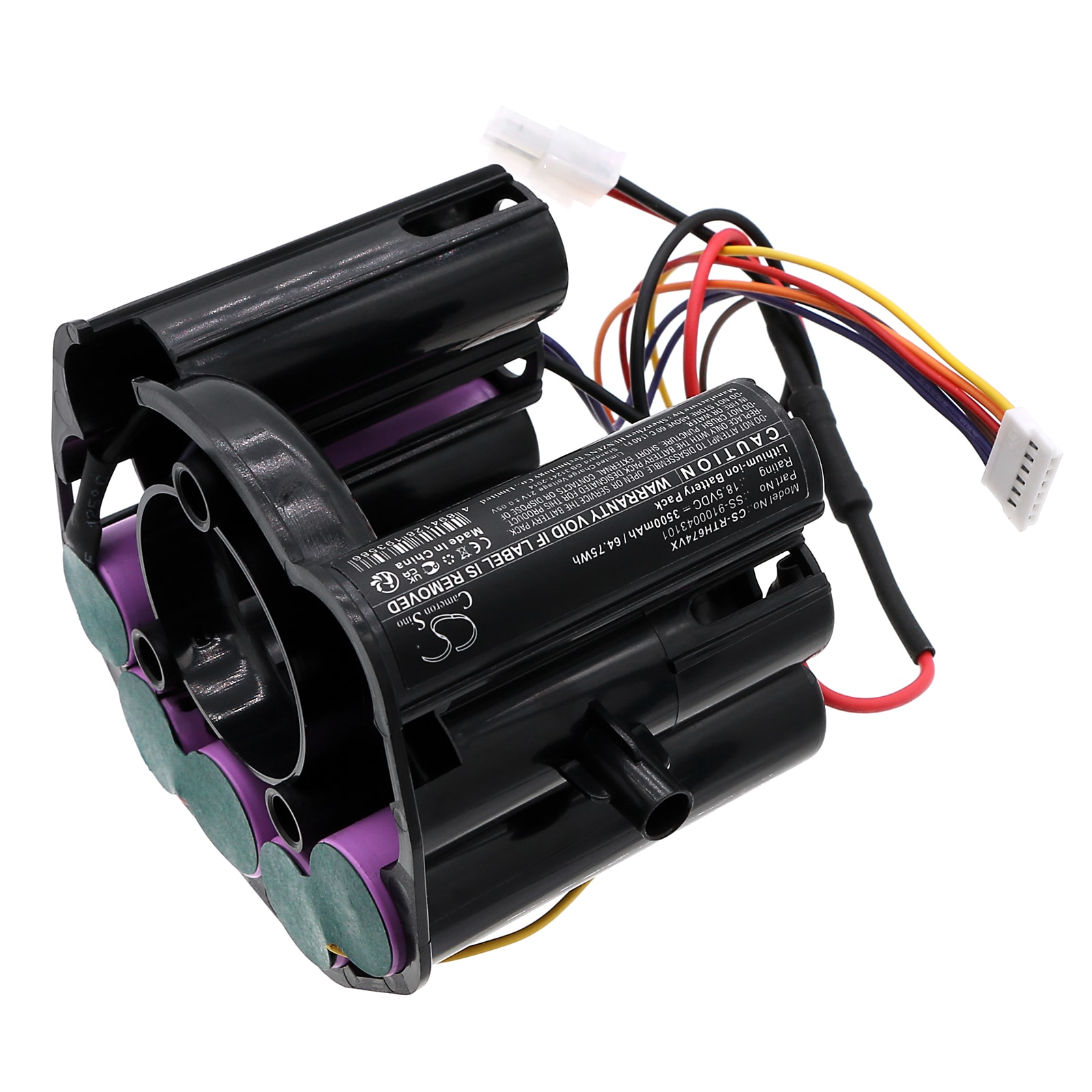 Batteri for støvsuger til Rowenta Dual Force 2 in 1, RH6735WH/AM0, RH6736WH/AM0 og andre.