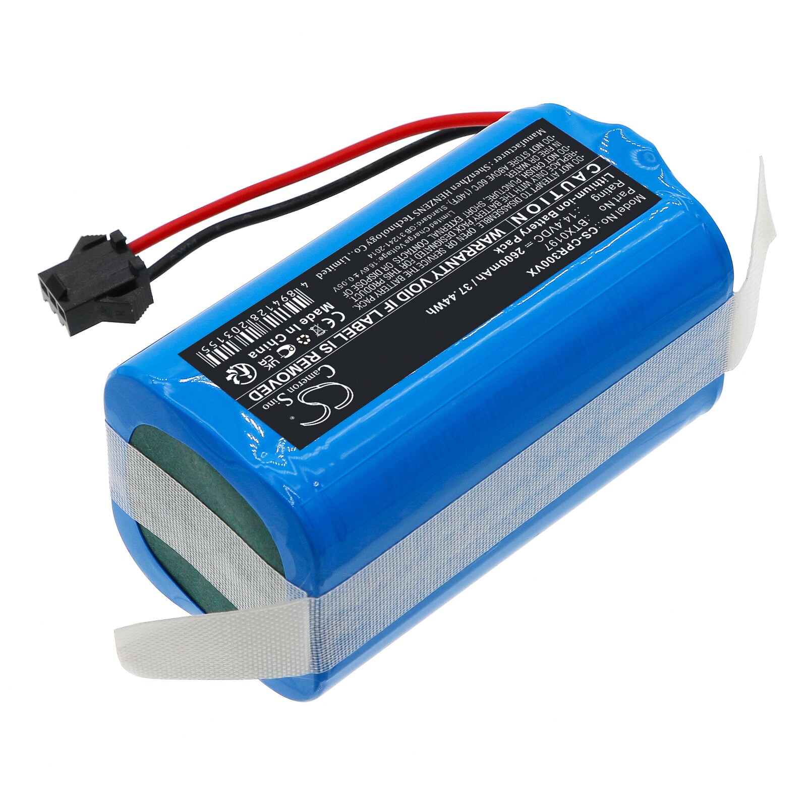 Batteri for støvsuger til Concept VR3000, VR3110, VR3100 osv.