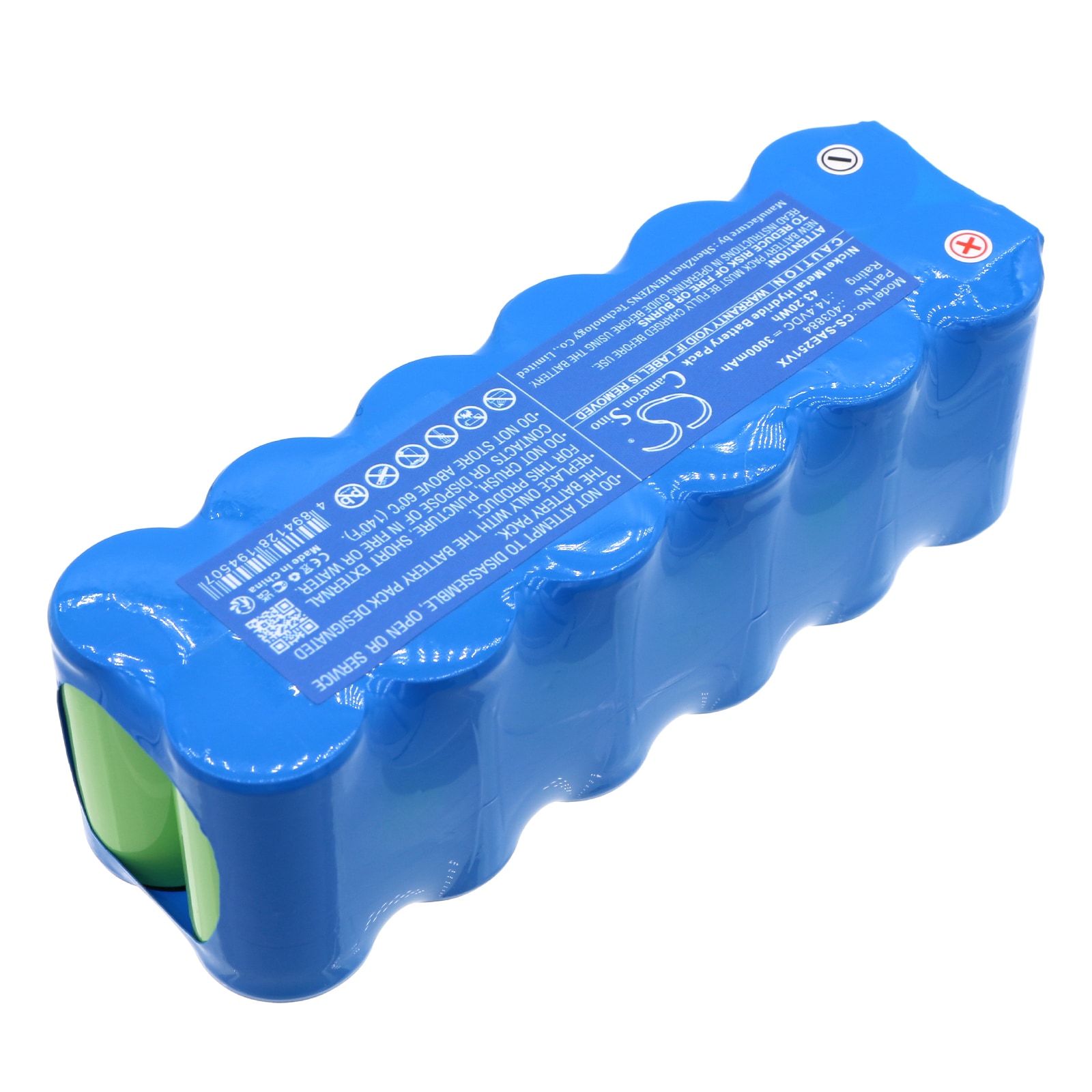 Batteri for støvsuger for Solac AE2510