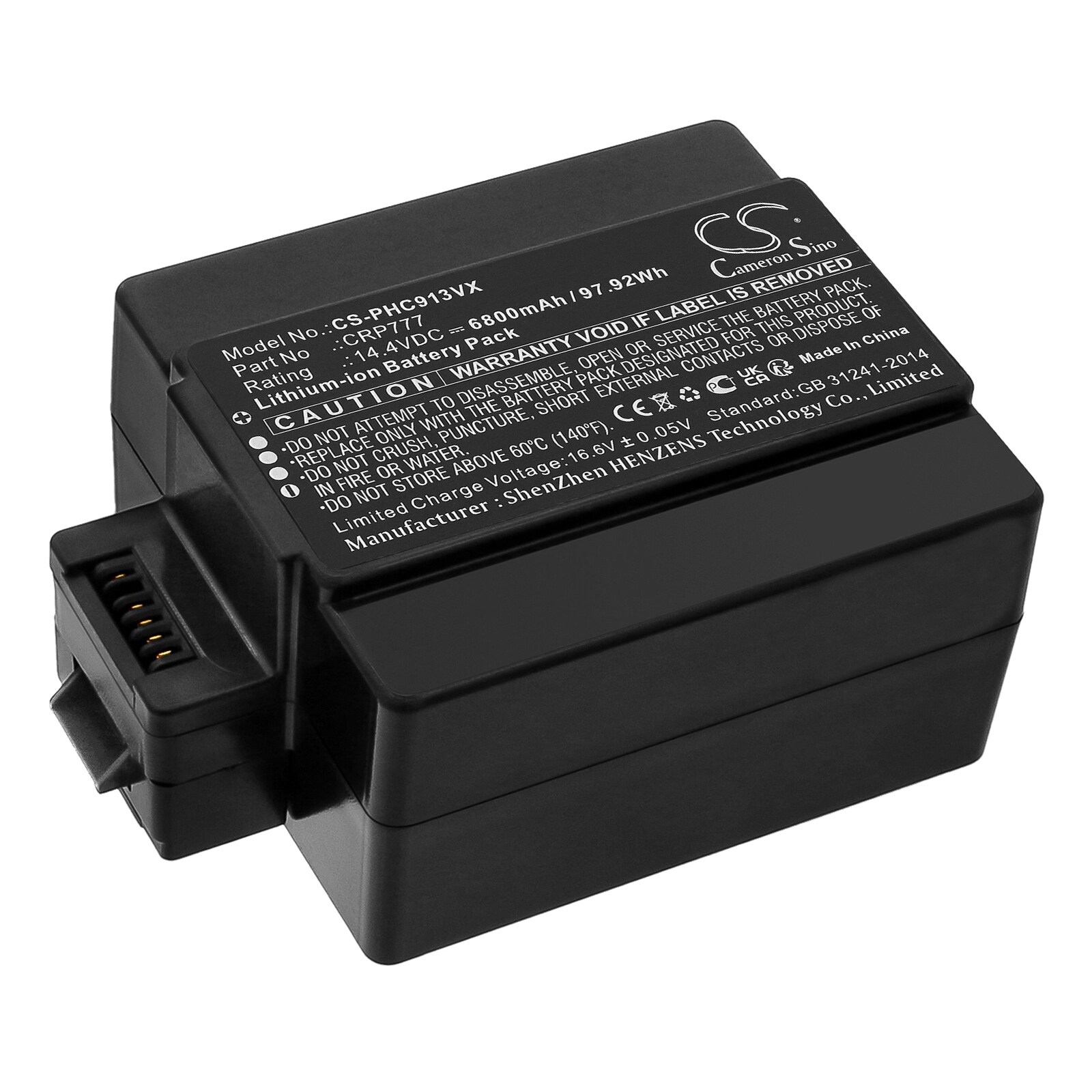 Batteri for støvsuger for ICLEBO Free, YCR -M04 - 02(R), Smart etc.
