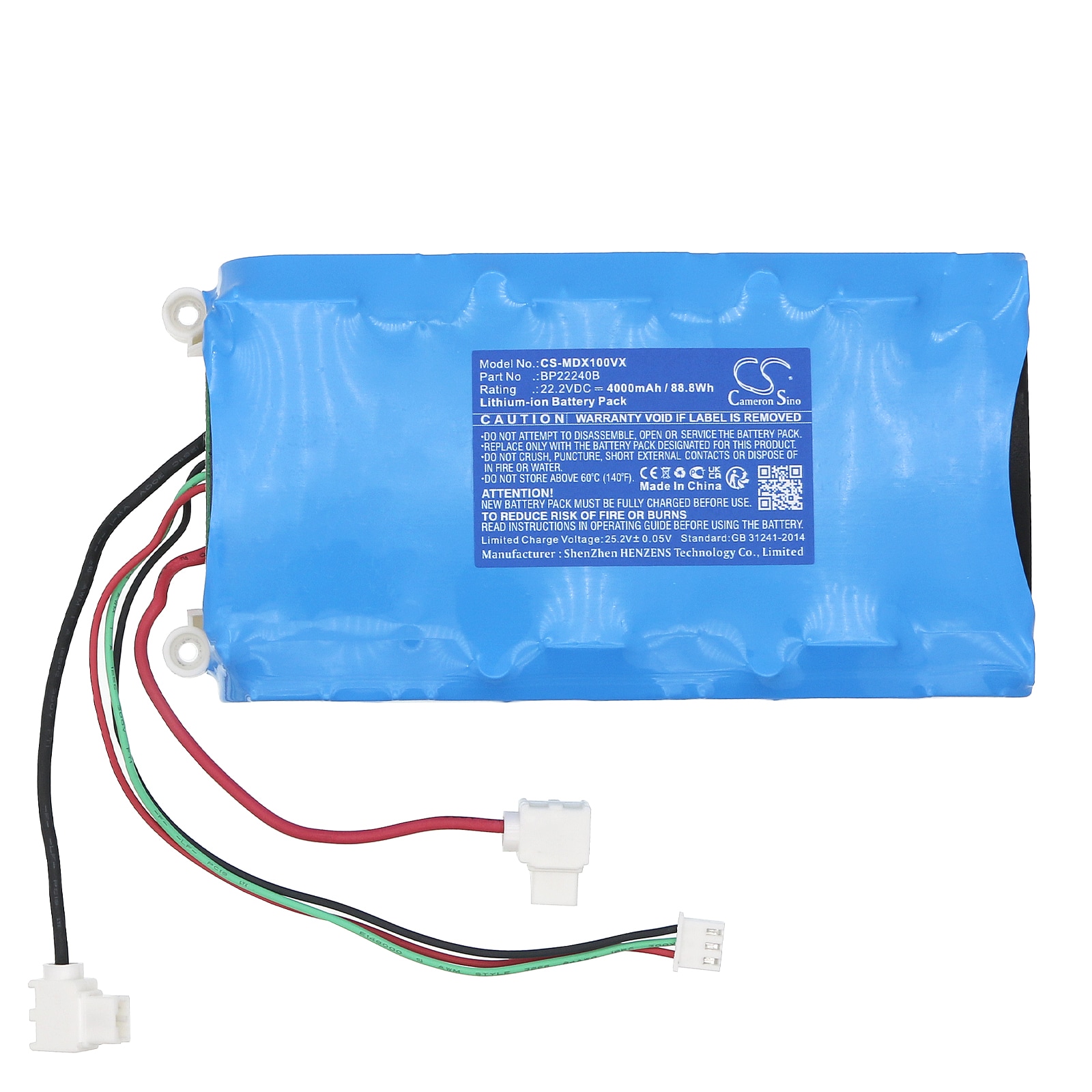 Batteri for vakuum til Media G6 Pro, X10 Plus, G7 osv.