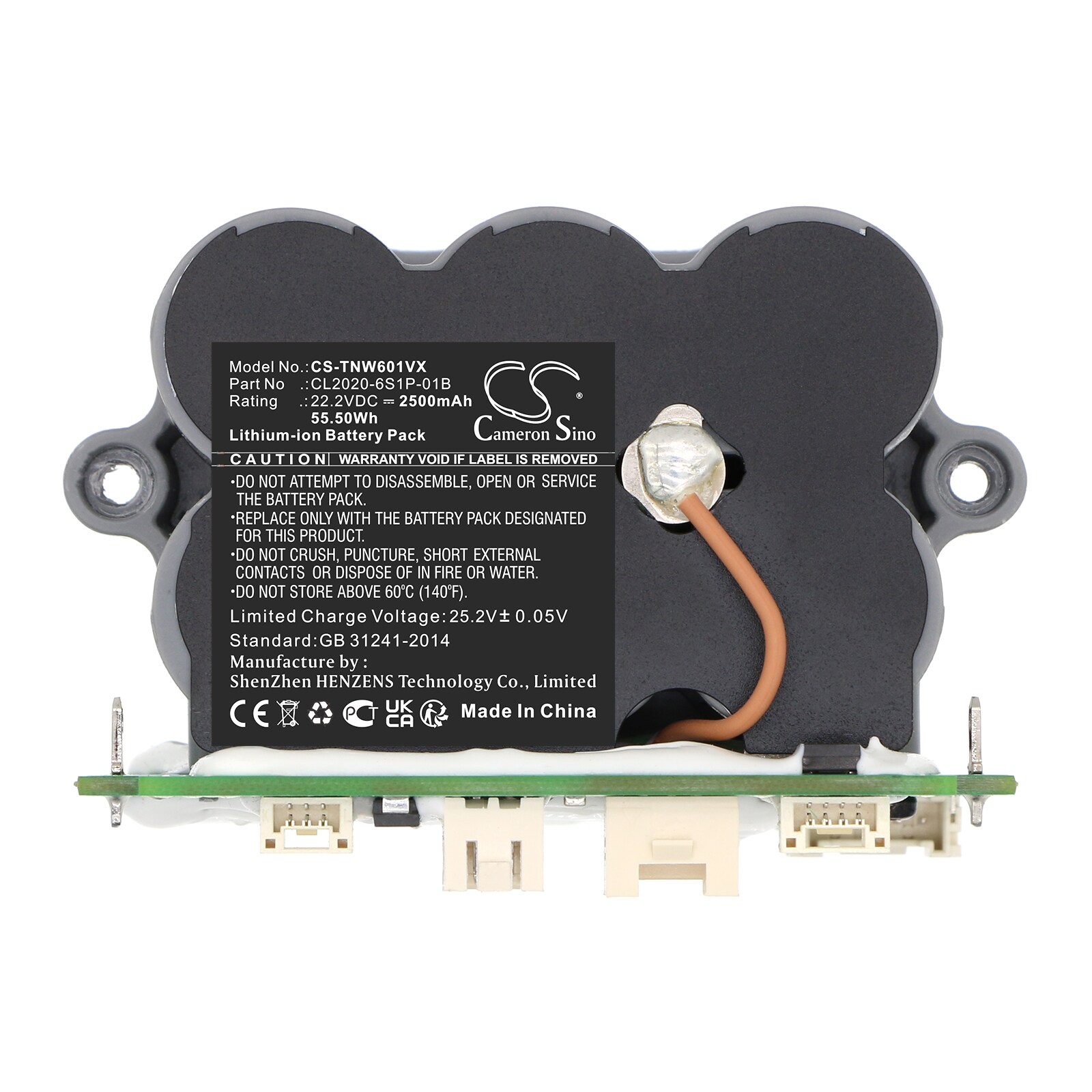 Batteri for støvsuger til Tineco iFloor 2.0 Slim, IFLOOR S5 FW150100EU