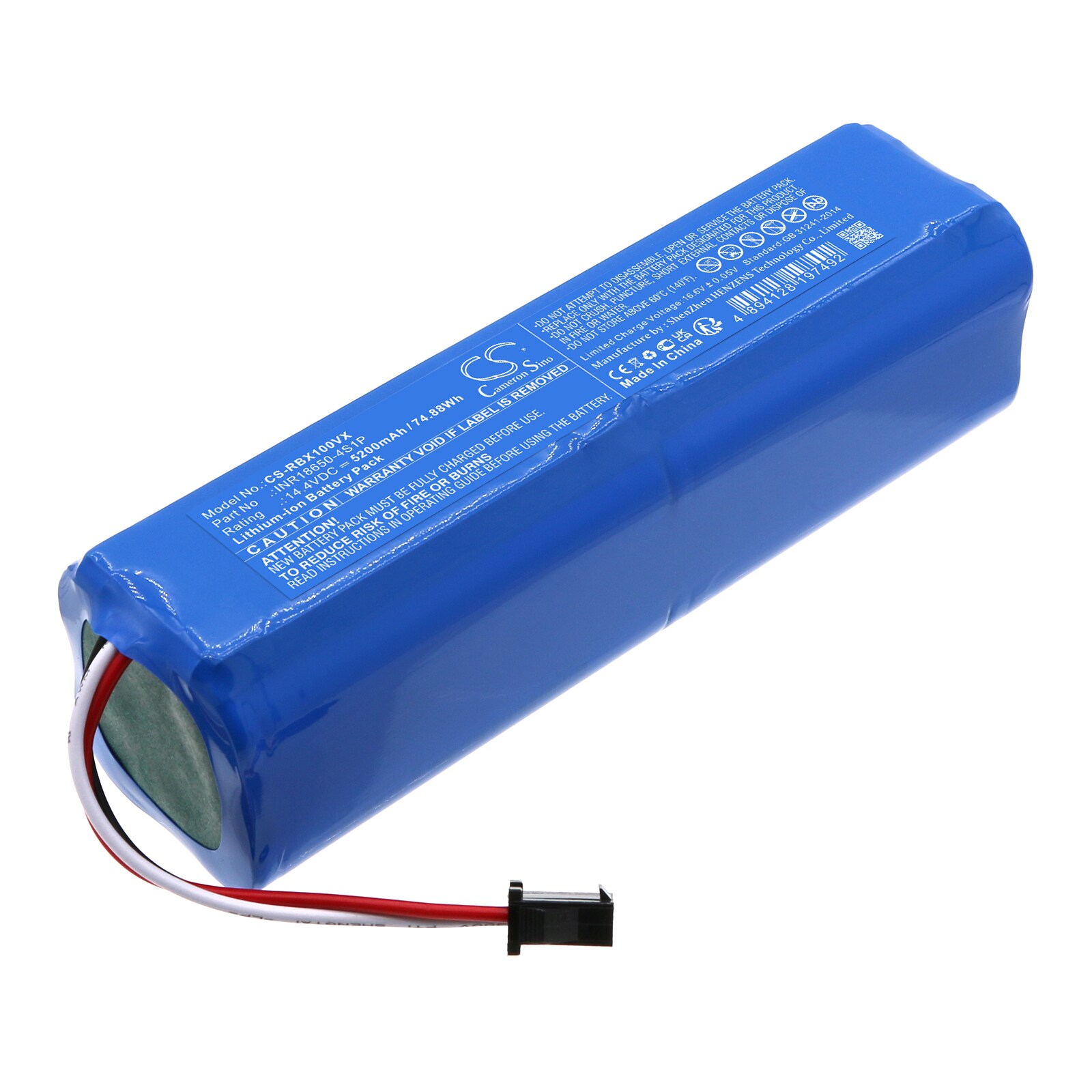 Batteri for støvsuger til RoboJet X-level, Force