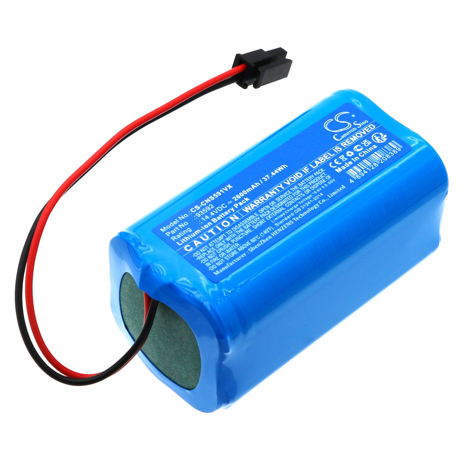 Batteri for støvsuger til CECOTEC Conga 5290 Ultra Home