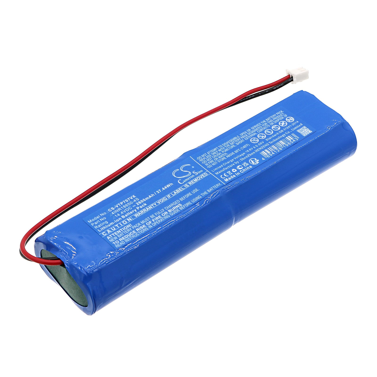 Batteri for vakuum til Villalin TP-AVC707