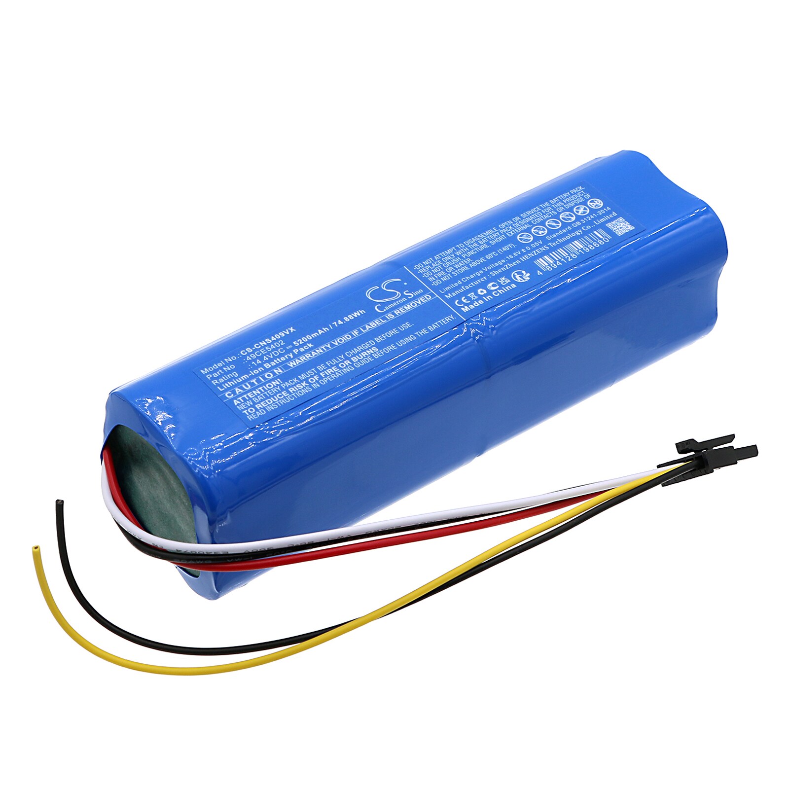 Batteri for vakuum til CECOTEC Conga 4090, Conga 4490, Conga 4690 osv.