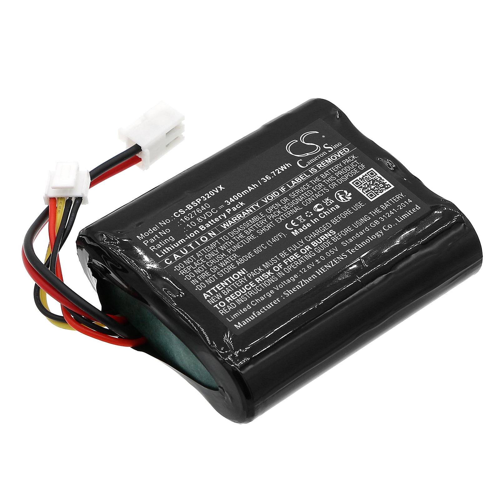 Batteri for støvsuger til Bissell PowerLifter Adapt IonVacuum P2922-10A, 3061+, 3190+ osv.