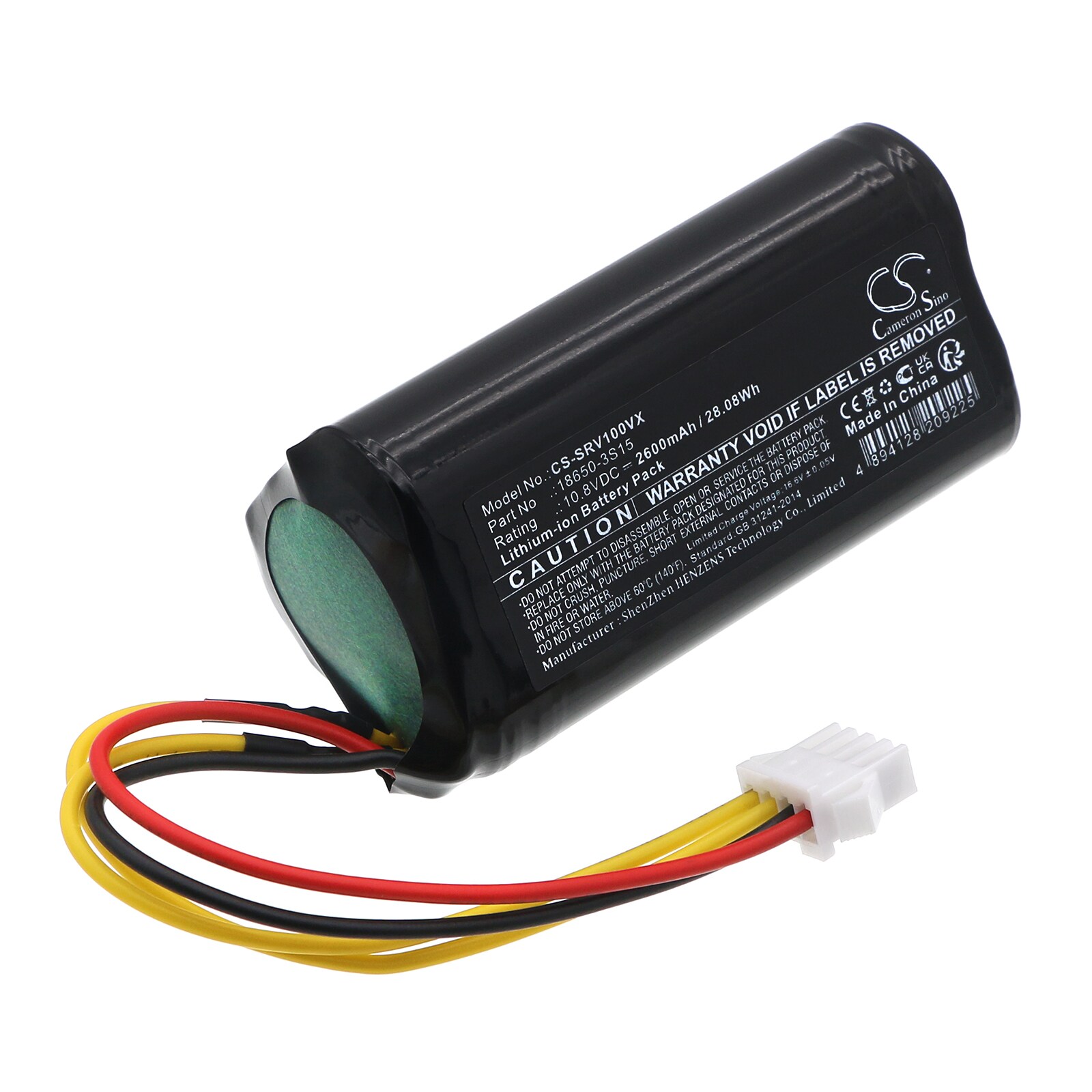 Batteri for vakuum til Sencor SRV 1000SL, SRV 1000
