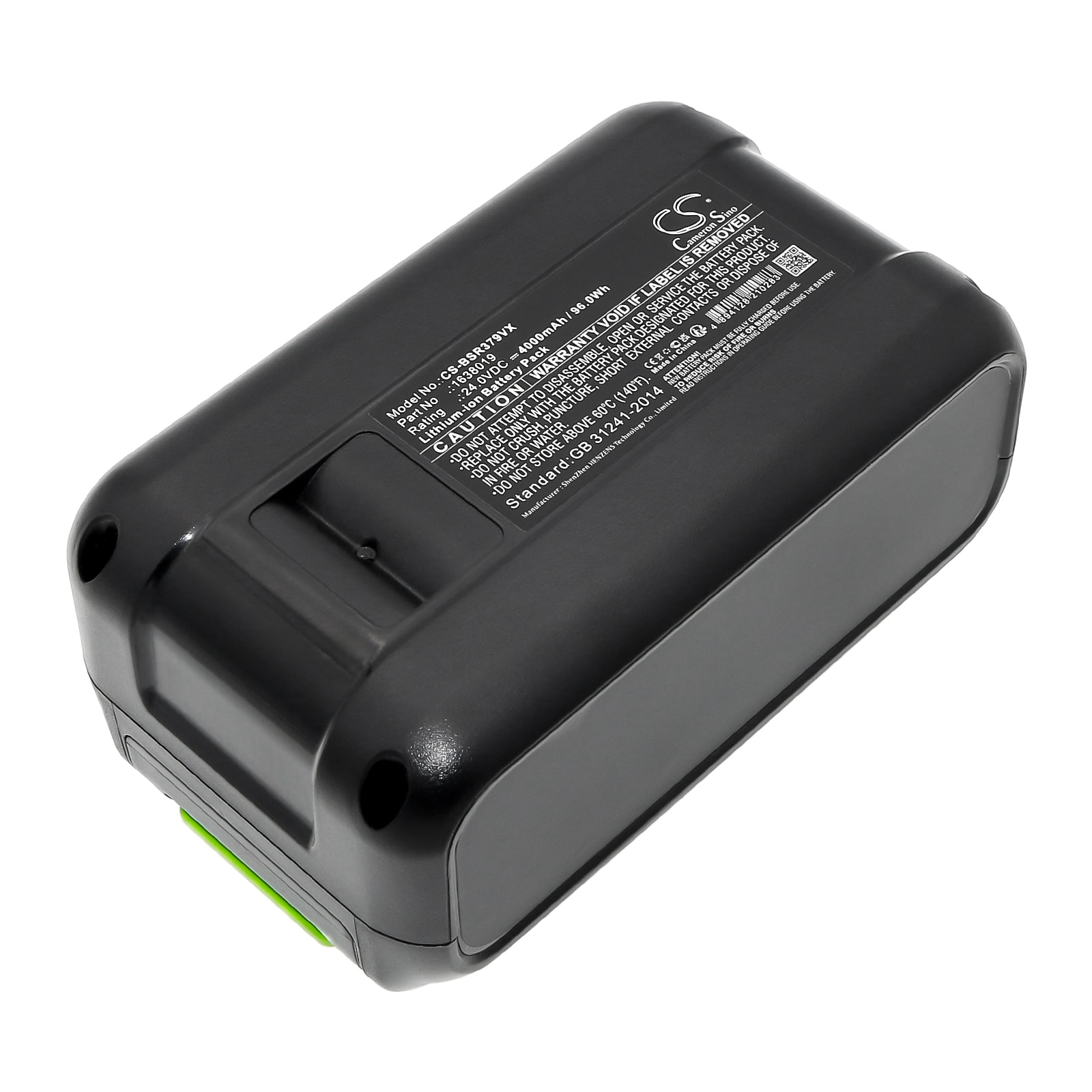 Batteri for støvsuger til Bissell 3789, 3797W, 3789U osv.