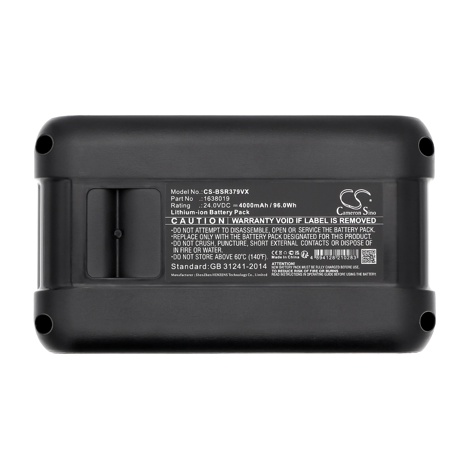 Batteri for støvsuger til Bissell 3789, 3797W, 3789U osv.