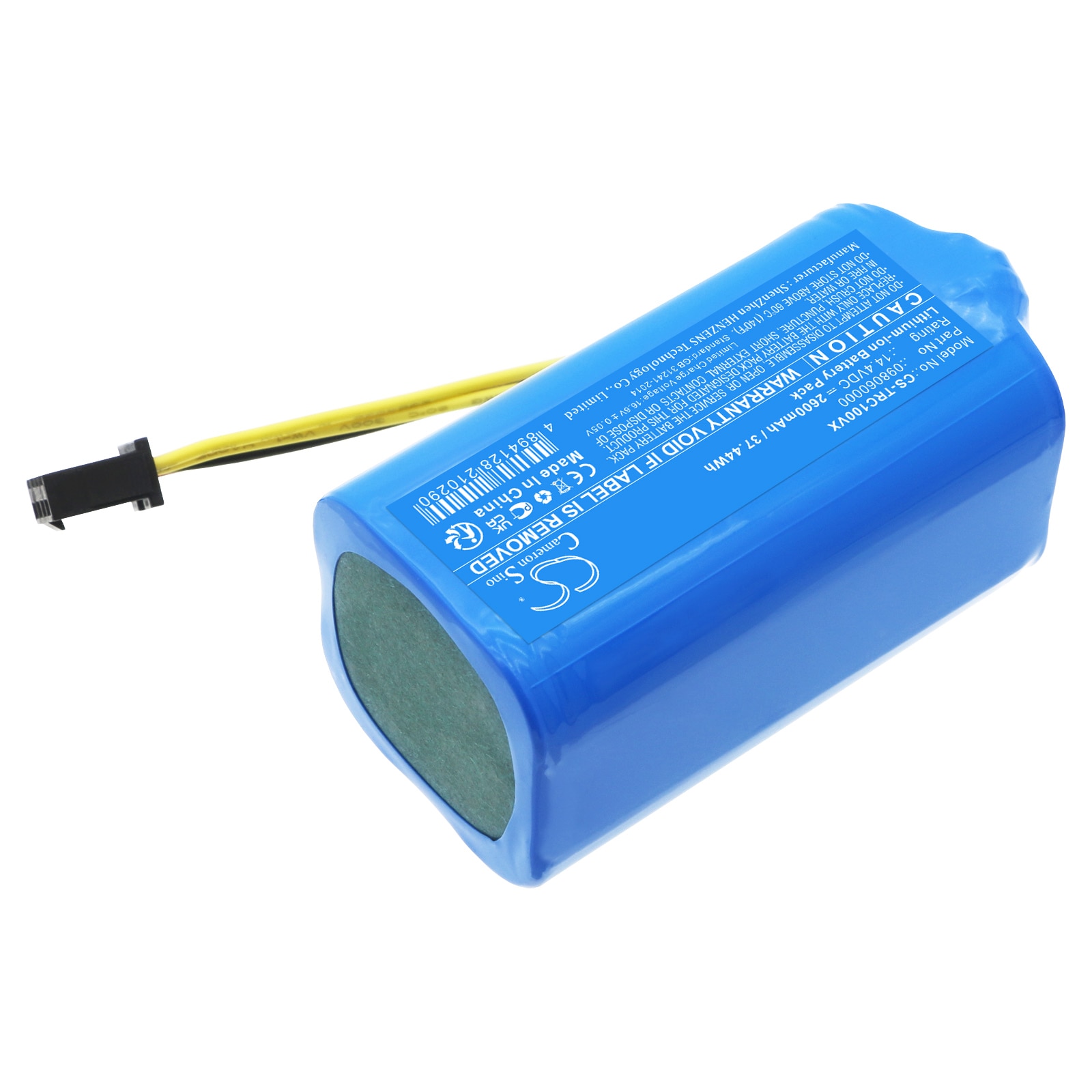 Batteri for vakuum til Taurus Homeland Gyro, RVCA1000B, RVCA1001B osv.