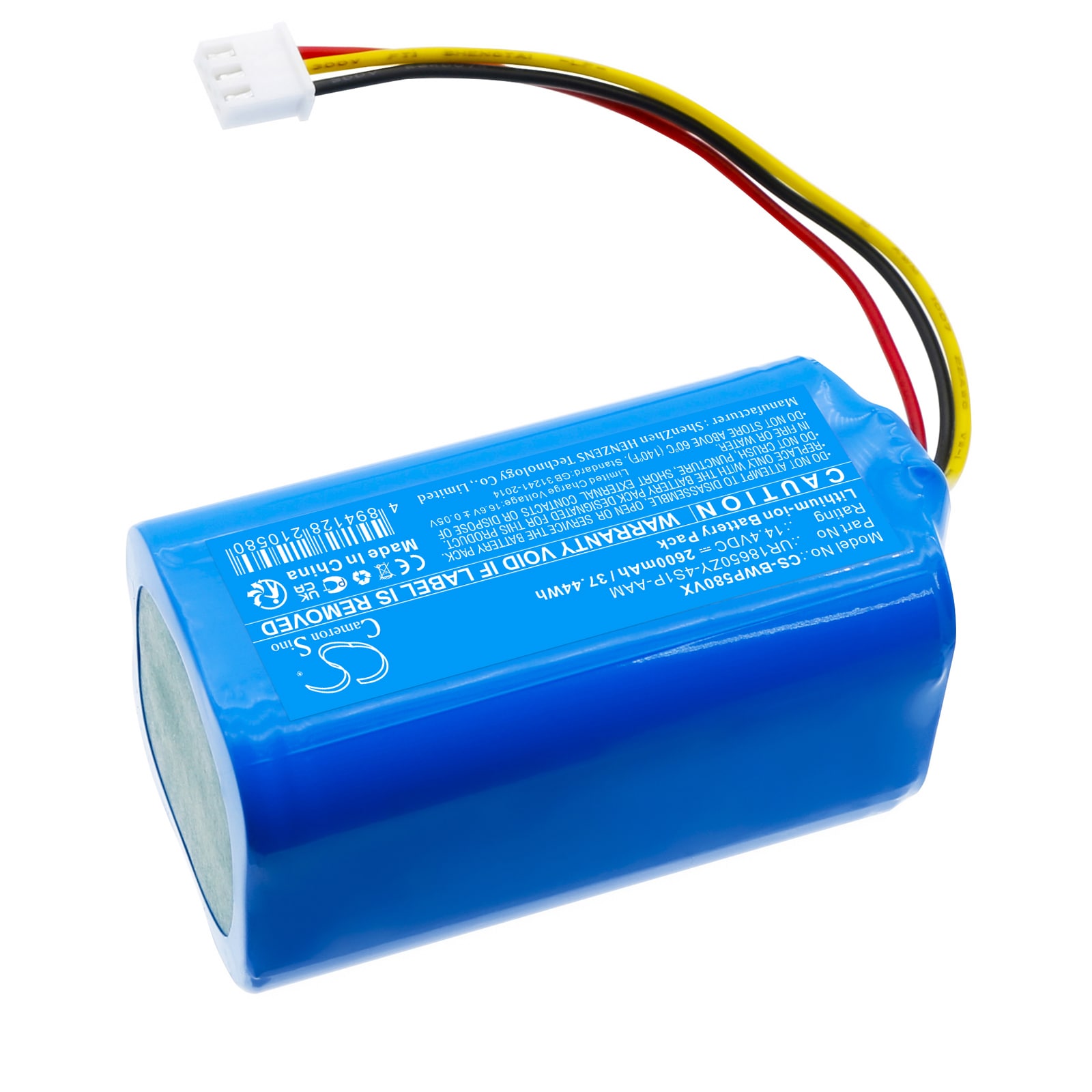 Batteri for støvsuger til Bobsweep WVP58021, Bob PetHair Slam, Bob PetHair Vision osv.