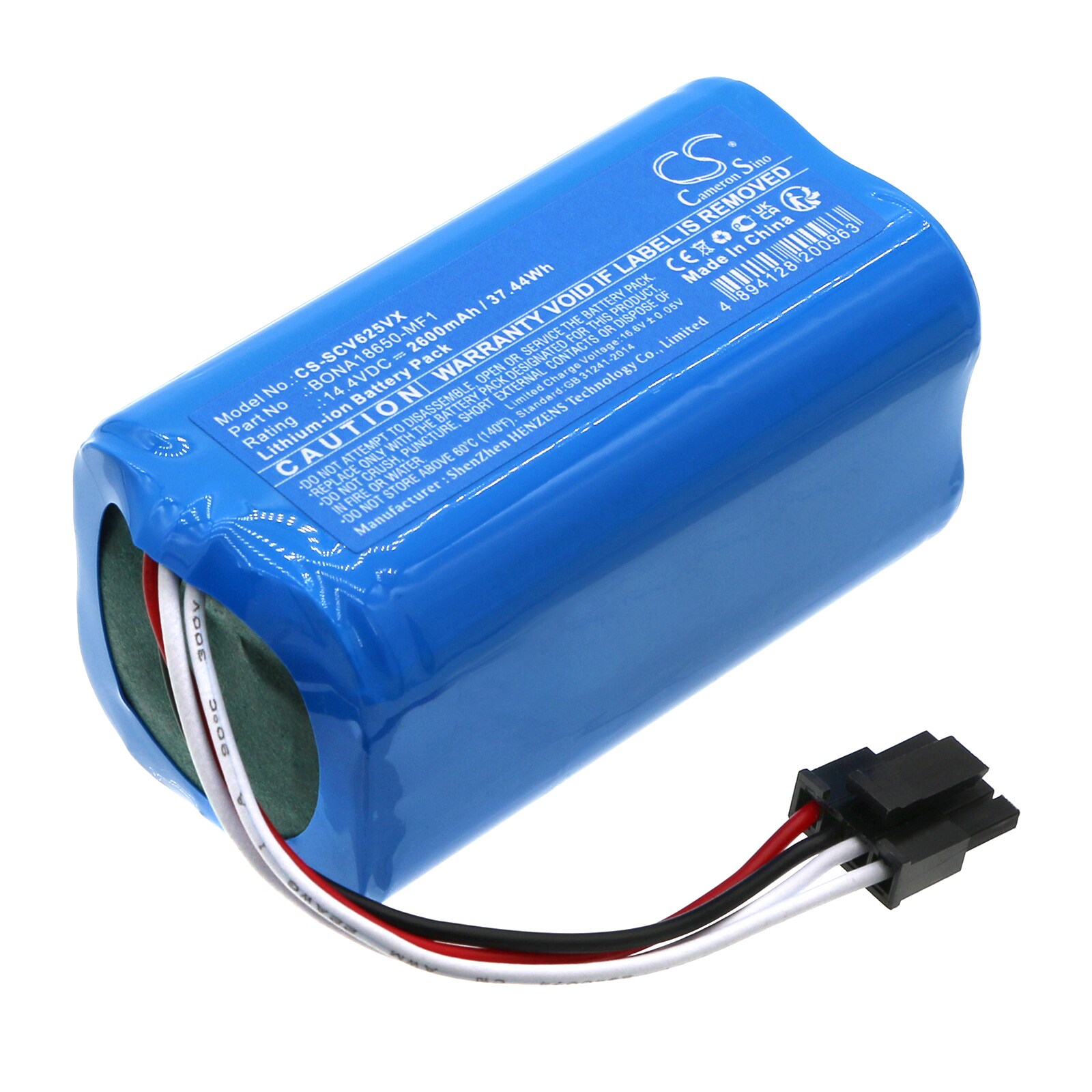 Batteri for vakuum til Sencor SRV 6250, SRV 9250, SRV 8250 osv.
