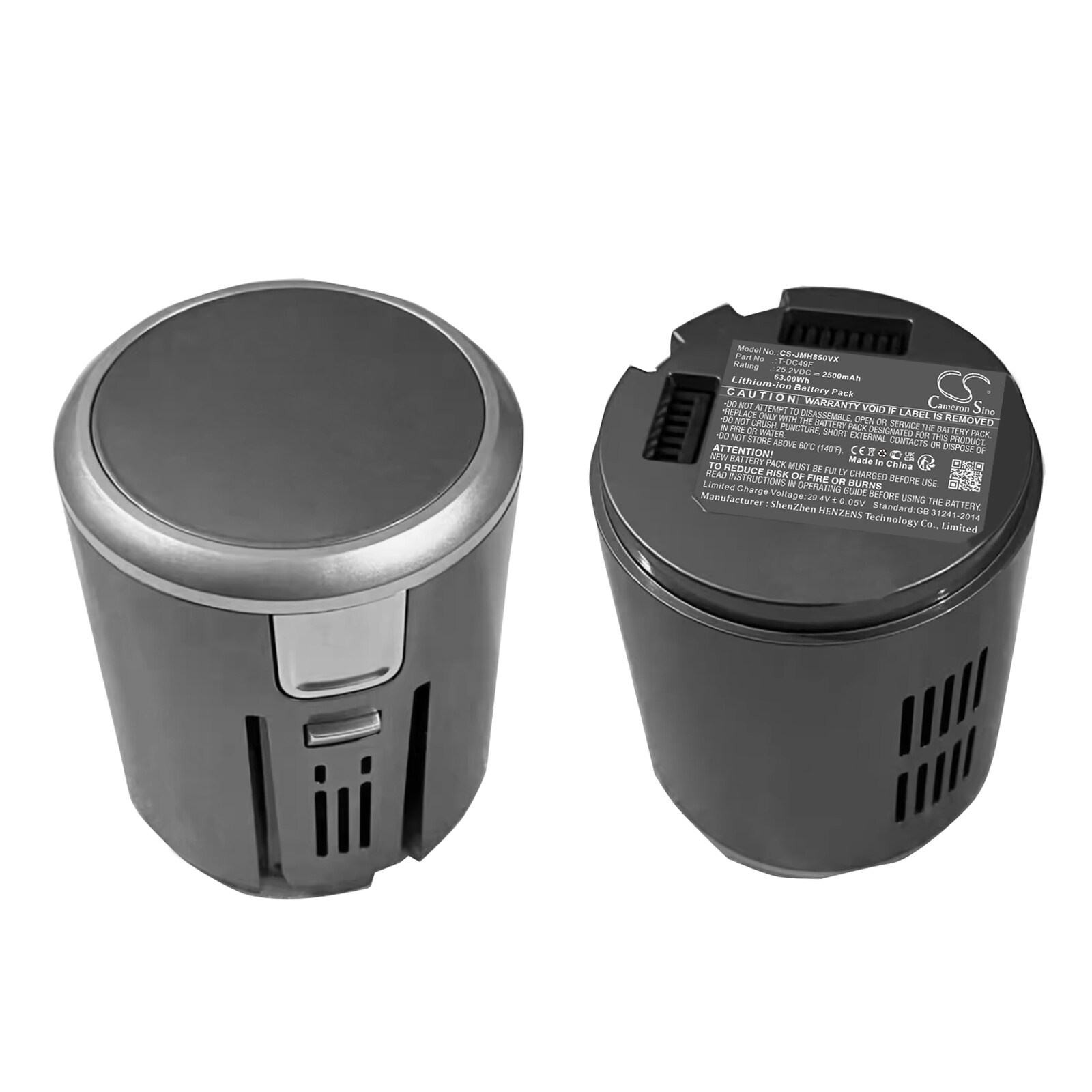Batteri for støvsuger til Jimmy H9 Pro, JV85 Pro, JV85 osv.