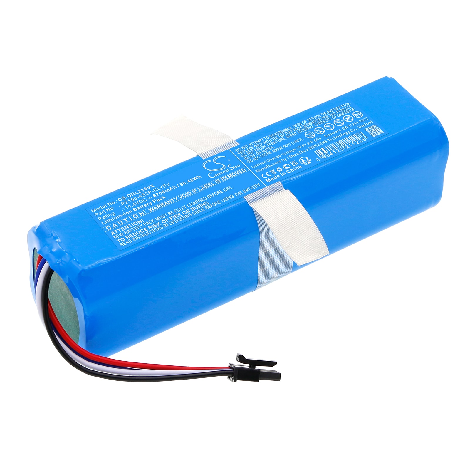 Batteri for støvsuger til Dreame Bot L10s Ultra Gen2, Bot L20 Ultra, Bot X30 Ultra osv.